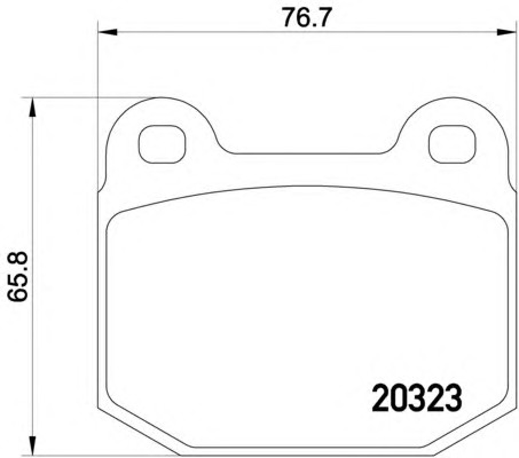 T0465 PAGID Колодки тормозные дисковые