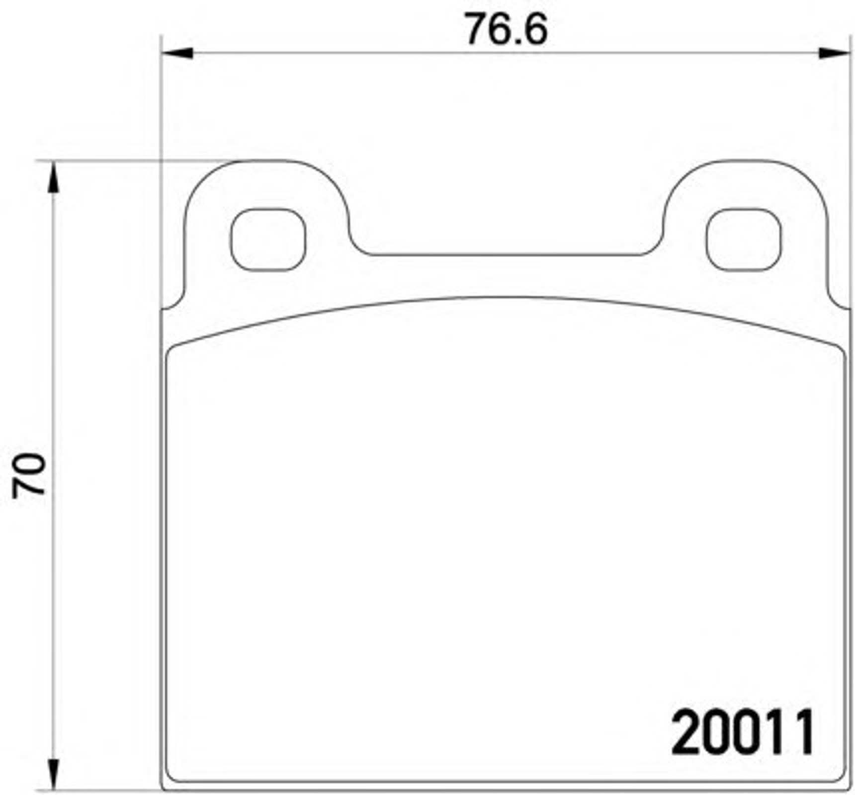 T0475 PAGID Колодки тормозные дисковые