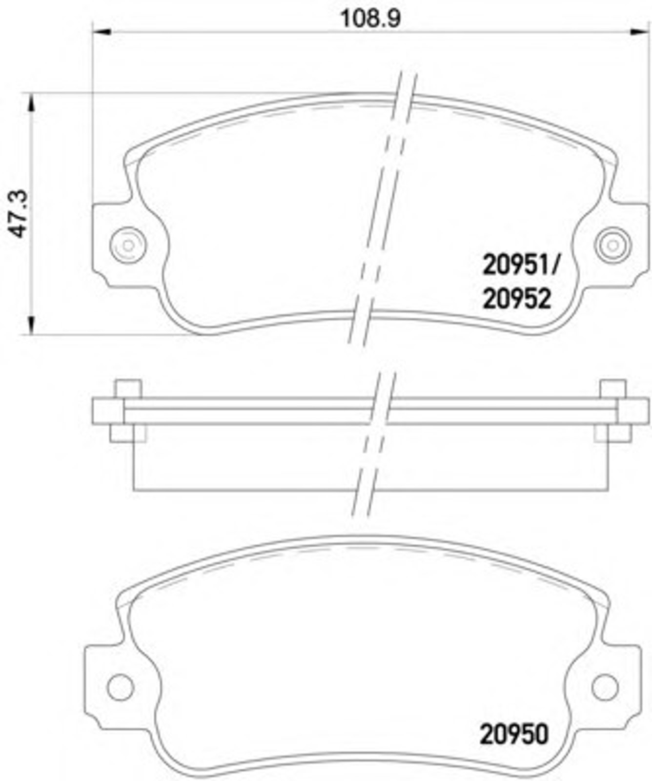 Колодки тормозные дисковые HELLA/BEHR/PAGID T0624