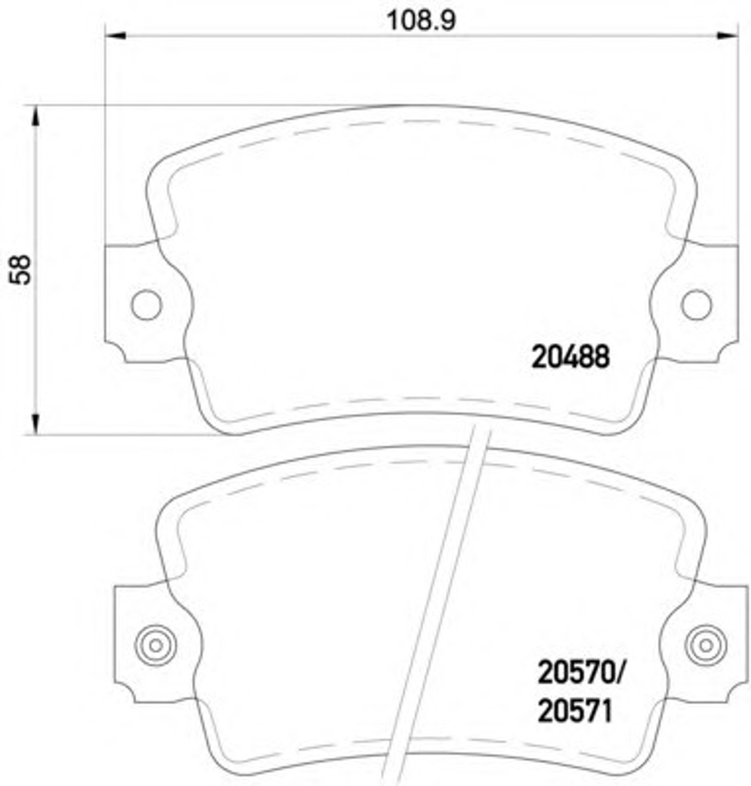 T0699 PAGID Колодки тормозные дисковые