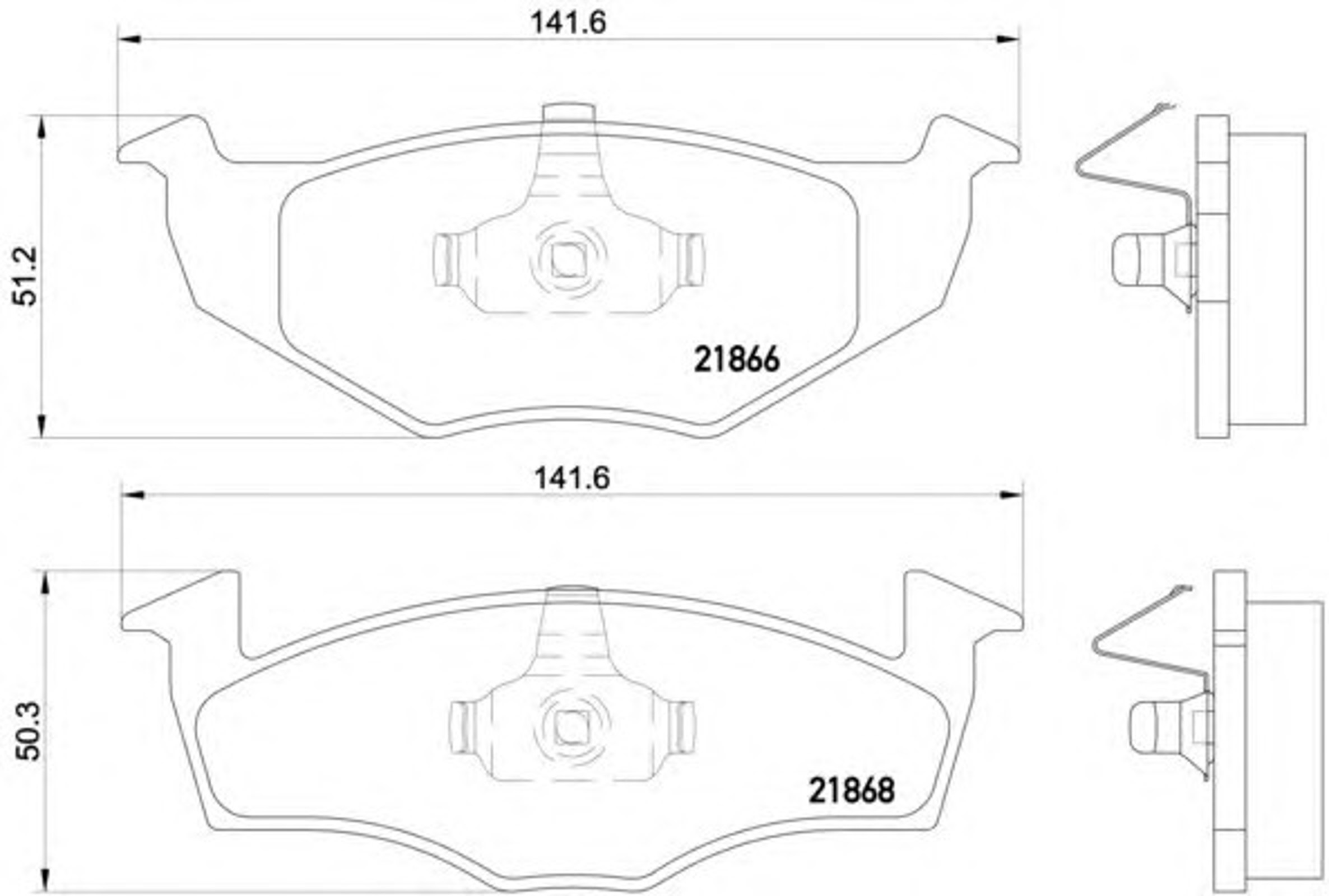 Колодки тормозные дисковые HELLA/BEHR/PAGID T1094