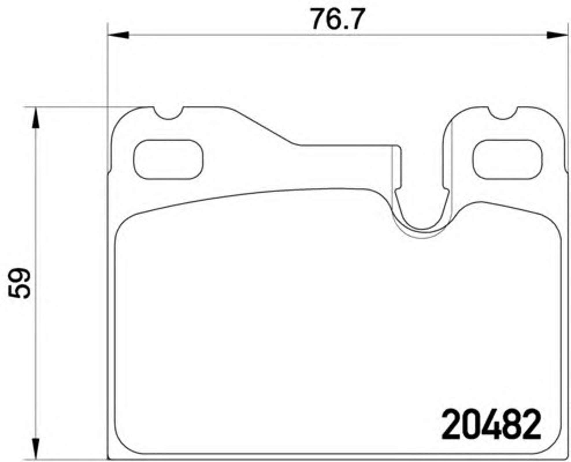 T1121 PAGID Колодки тормозные дисковые