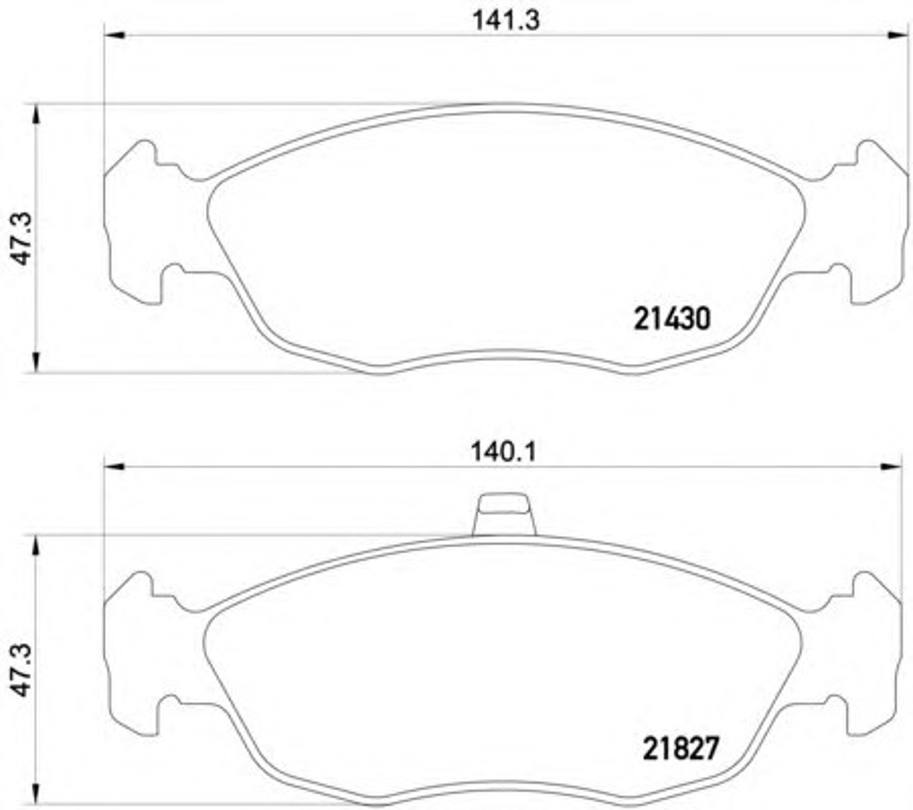 T1137 PAGID Колодки тормозные дисковые