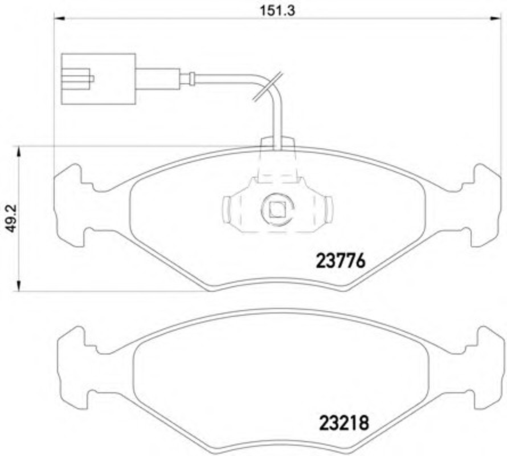 Колодки тормозные дисковые HELLA/BEHR/PAGID T1185