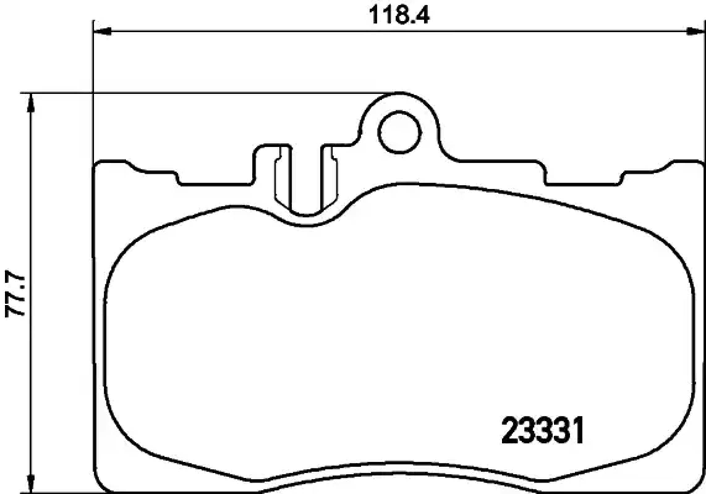 Колодки тормозные дисковые HELLA/BEHR/PAGID T1294