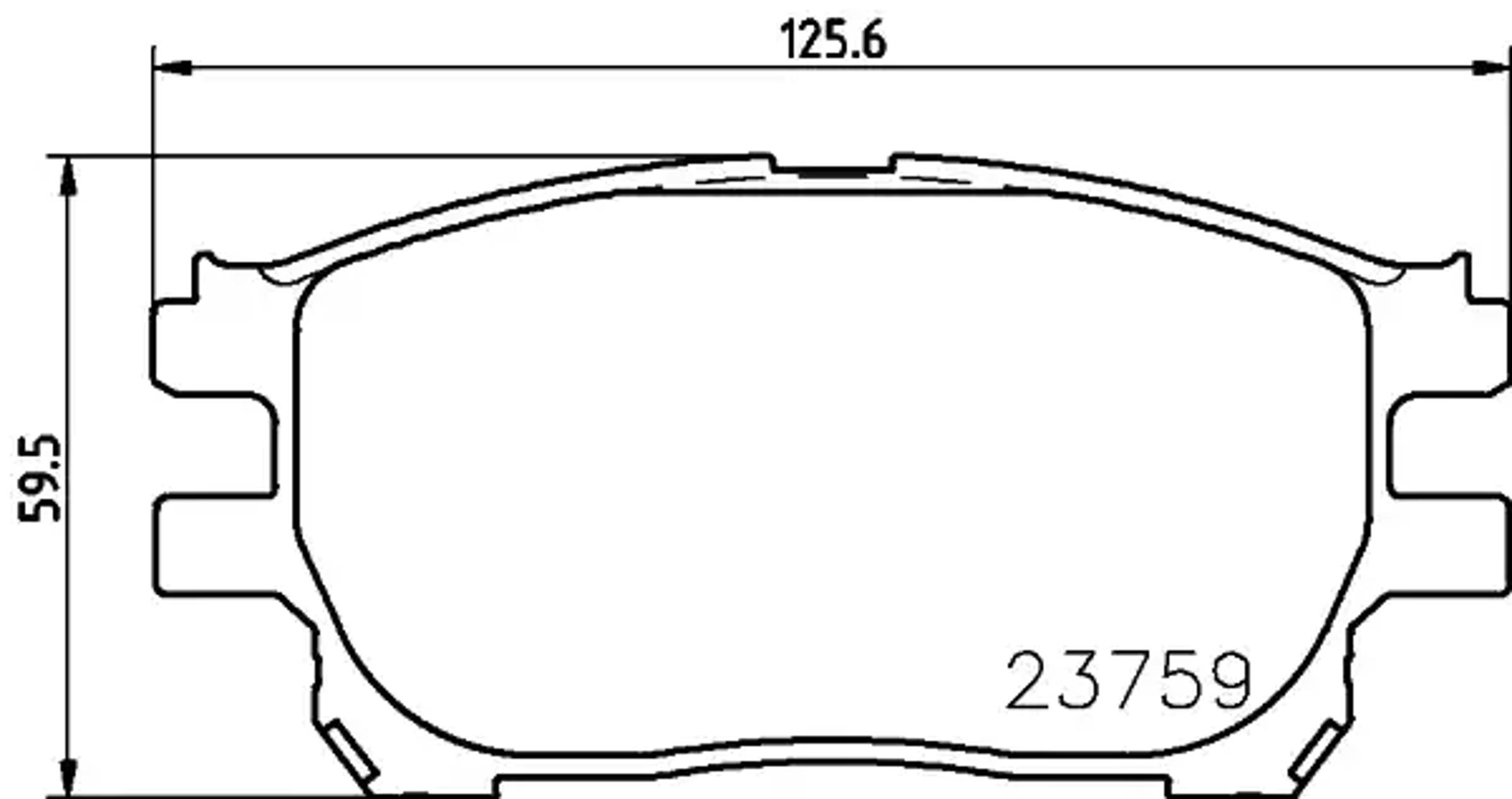 Колодки тормозные дисковые HELLA/BEHR/PAGID T1319