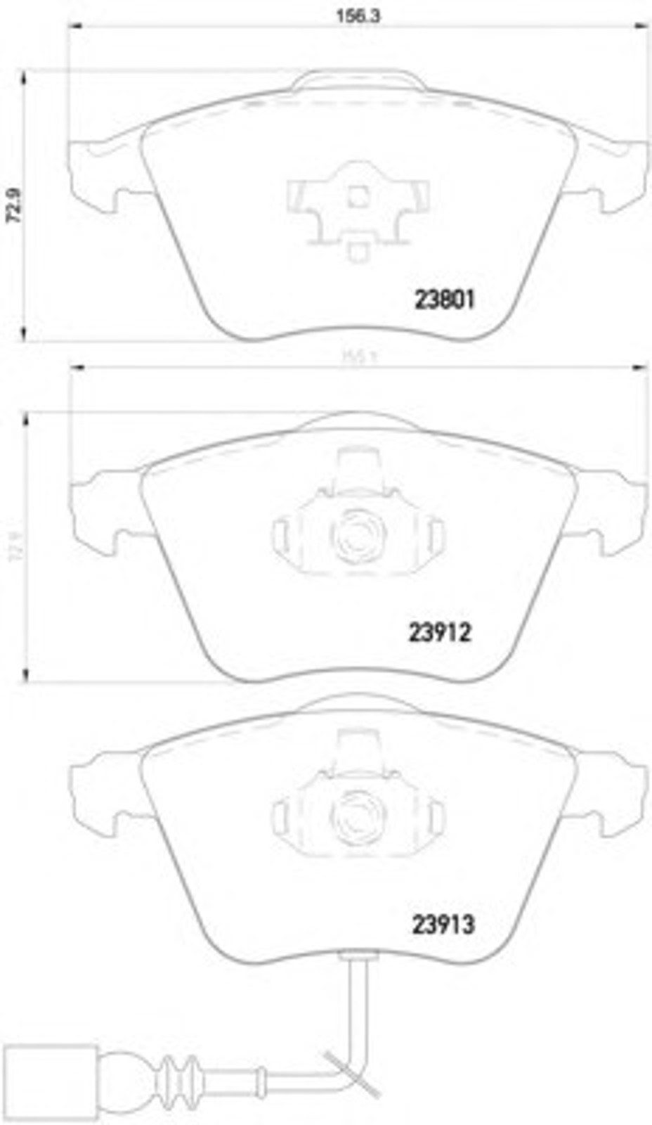 Колодки тормозные дисковые HELLA/BEHR/PAGID T1350