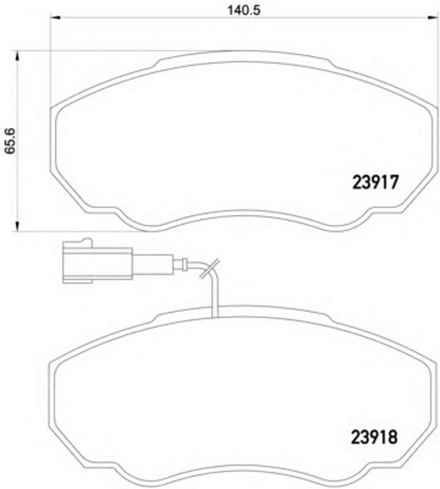 T1354 PAGID Колодки тормозные дисковые