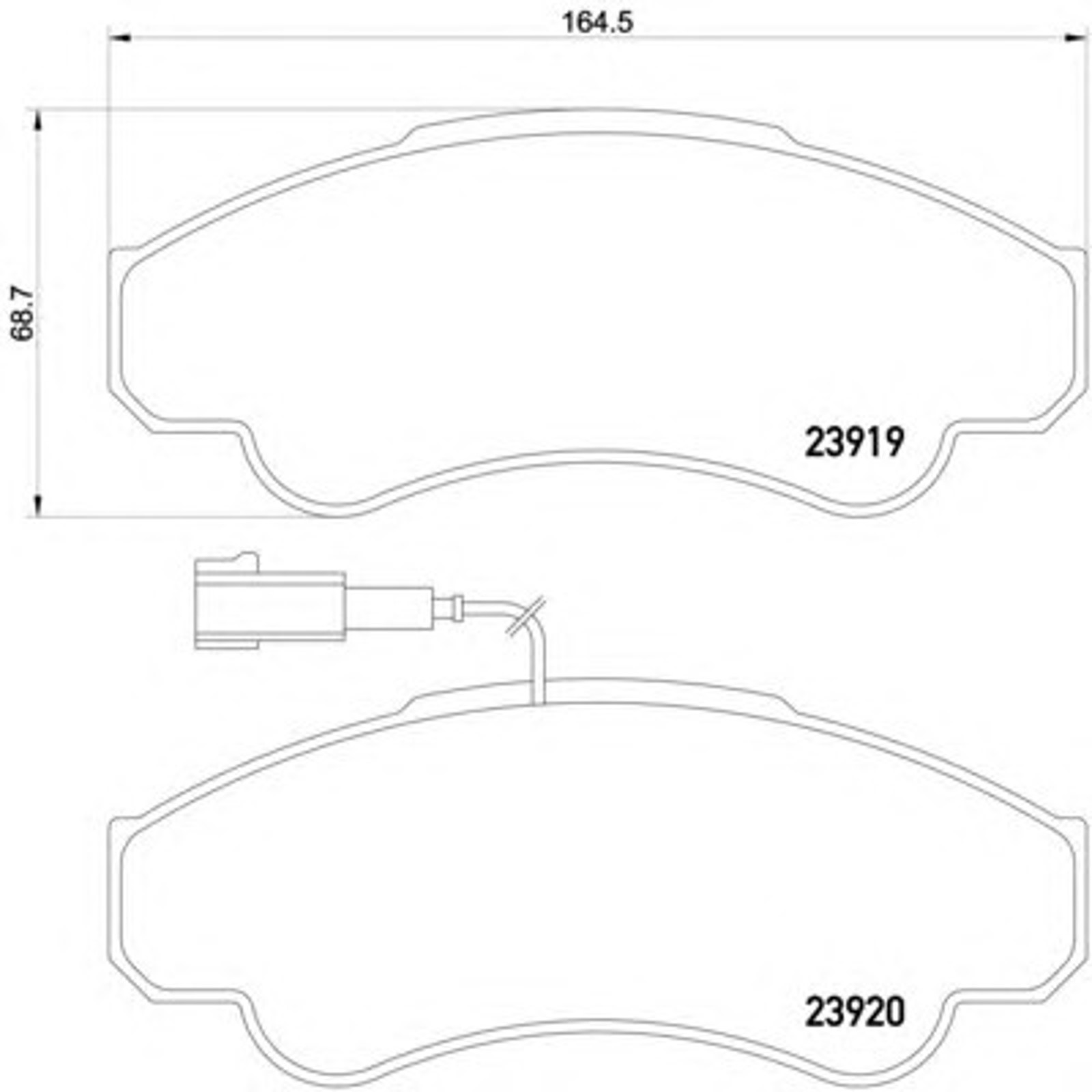 T1355 PAGID Колодки тормозные дисковые