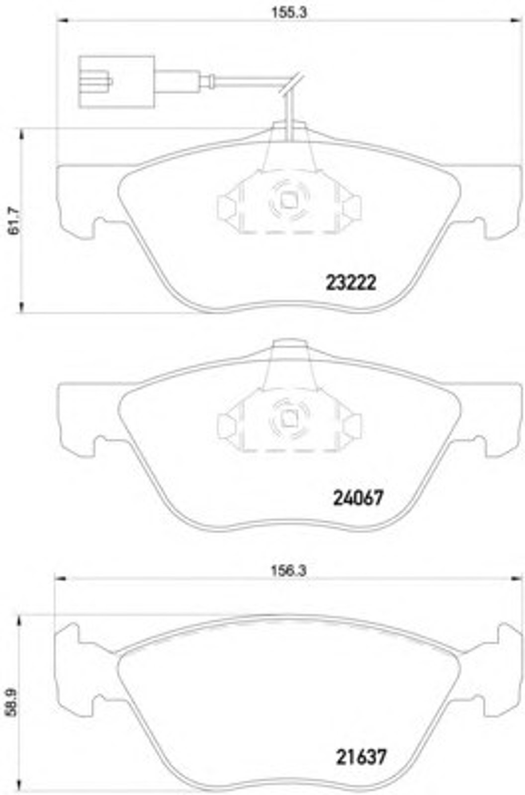 Колодки тормозные дисковые HELLA/BEHR/PAGID T1439