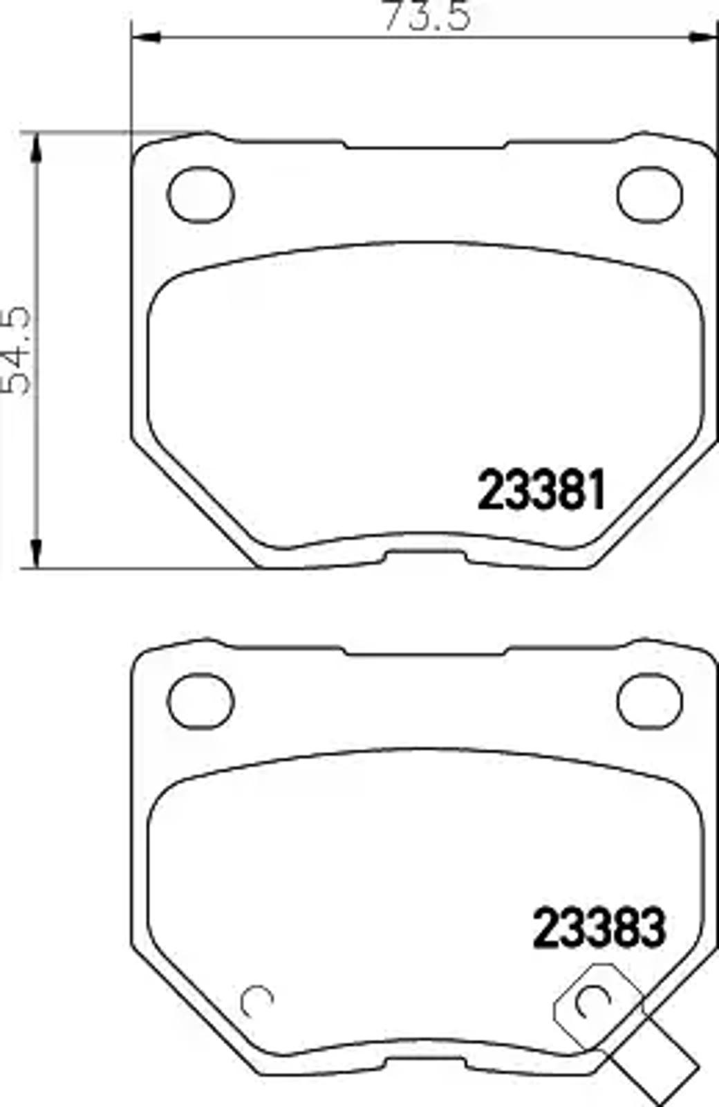 Колодки тормозные дисковые HELLA/BEHR/PAGID T1476