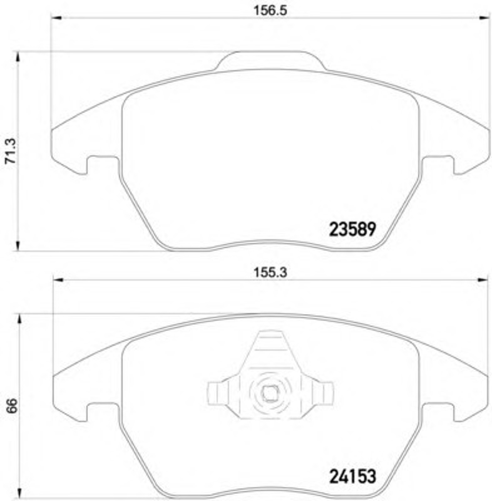 Колодки тормозные дисковые HELLA/BEHR/PAGID T1495