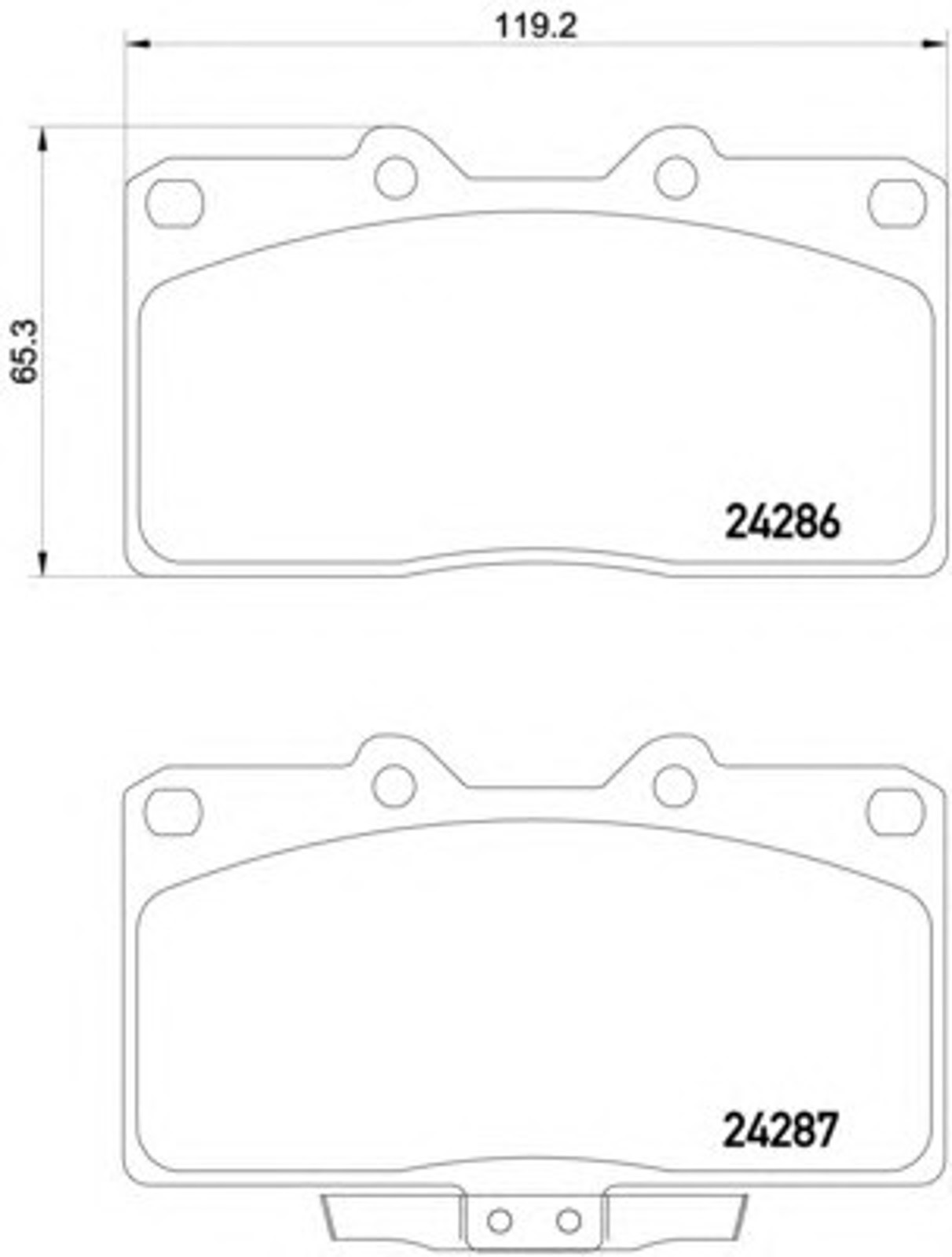 Колодки тормозные дисковые HELLA/BEHR/PAGID T1559