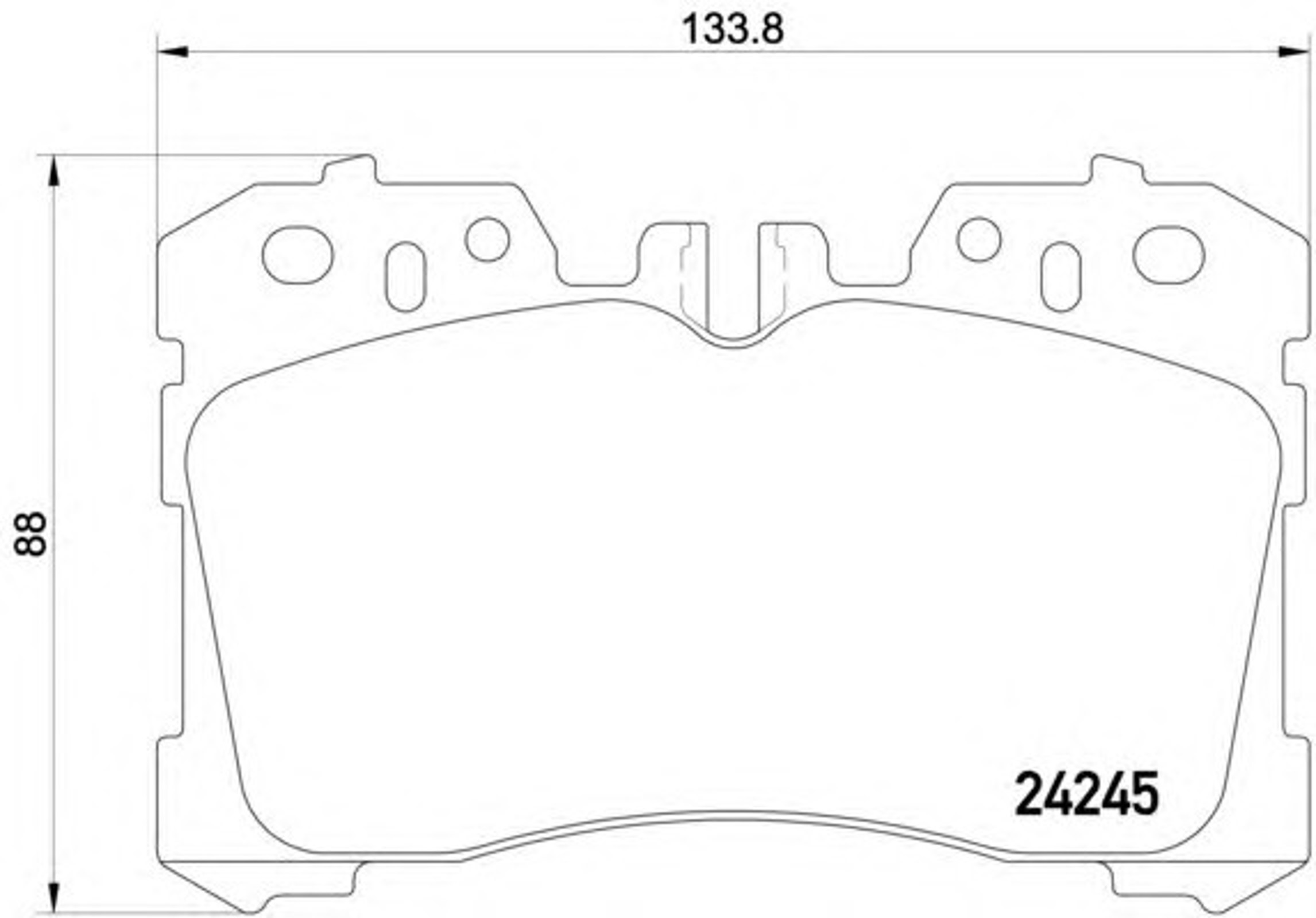 Колодки тормозные дисковые HELLA/BEHR/PAGID T1561