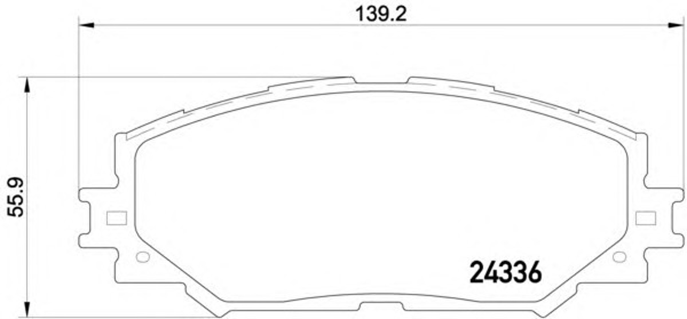 Колодки тормозные дисковые HELLA/BEHR/PAGID T1580