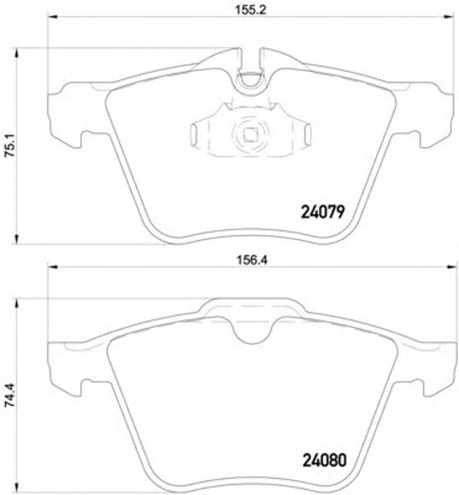 Колодки тормозные дисковые HELLA/BEHR/PAGID T1584
