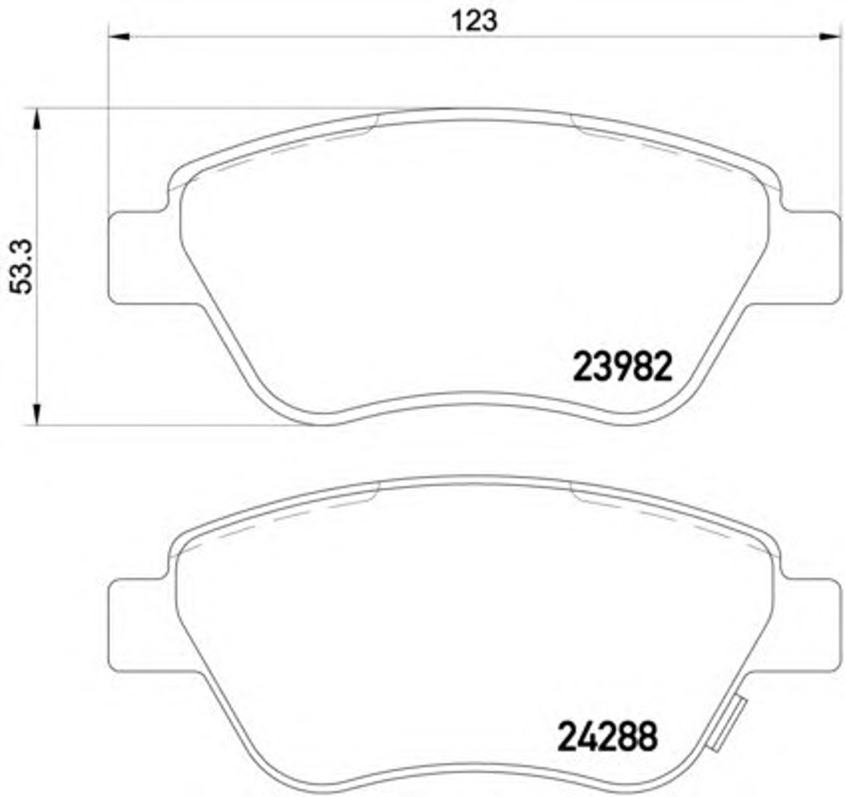 Колодки тормозные дисковые HELLA/BEHR/PAGID T1647
