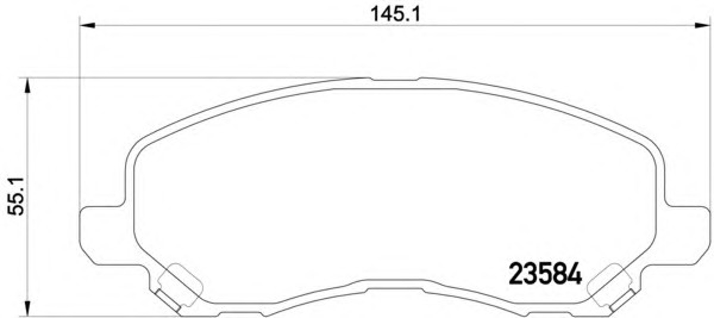 Колодки тормозные дисковые HELLA/BEHR/PAGID T1796
