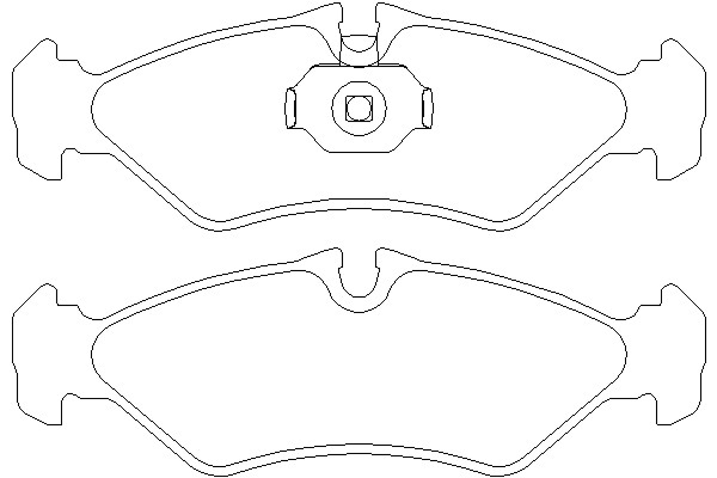 Колодки тормозные дисковые HELLA/BEHR/PAGID T1826
