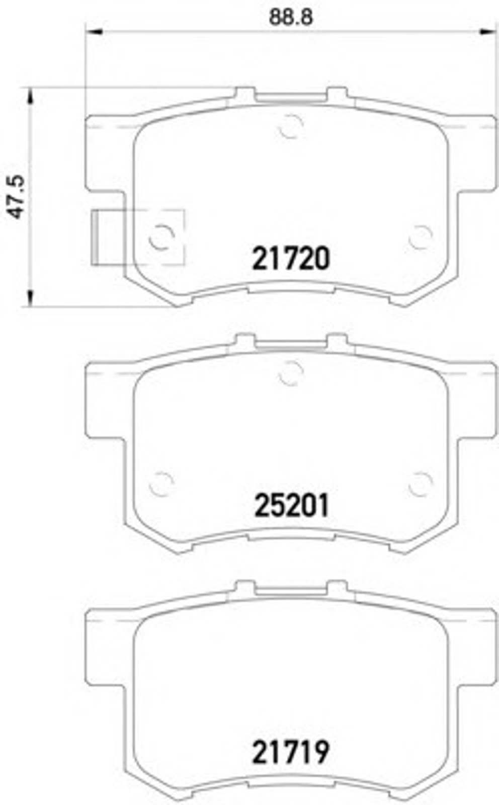 T2030 PAGID Колодки тормозные дисковые