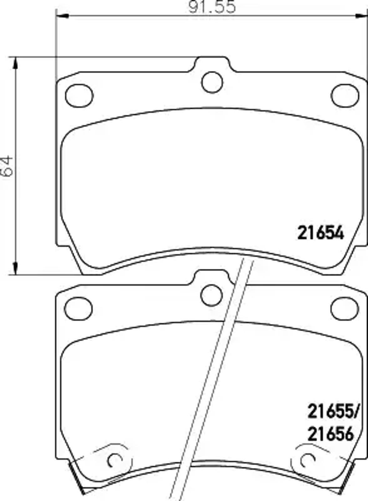 T3014 PAGID Колодки тормозные дисковые