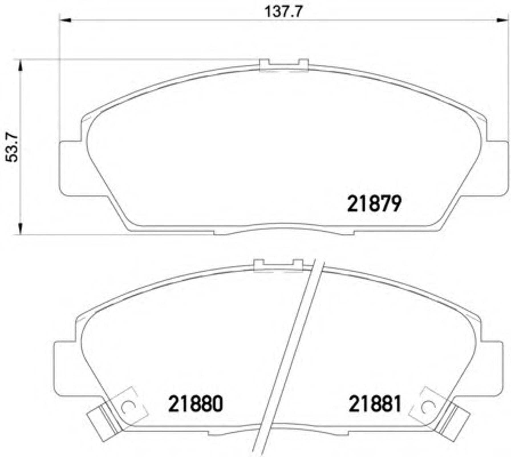 T3035 PAGID Колодки тормозные дисковые