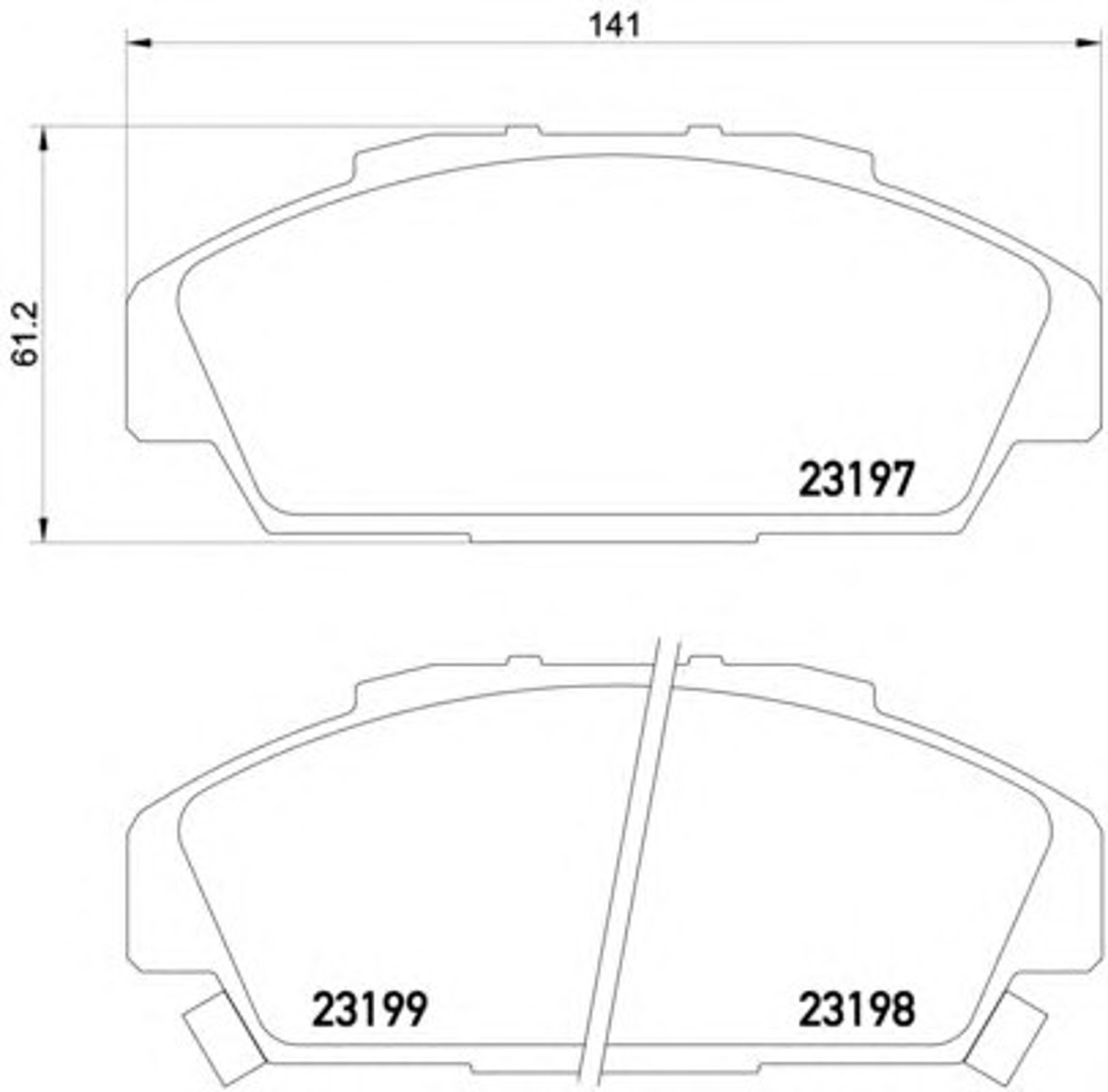 Колодки тормозные дисковые HELLA/BEHR/PAGID T3070