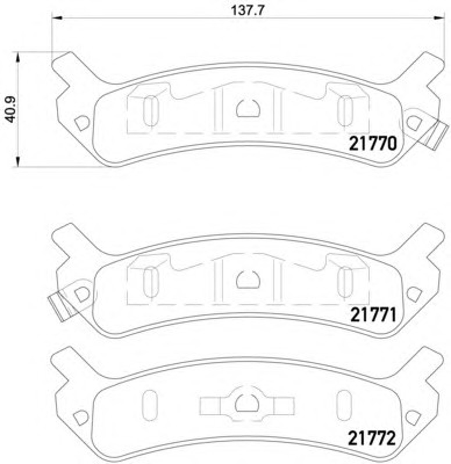 T3080 PAGID Колодки тормозные дисковые