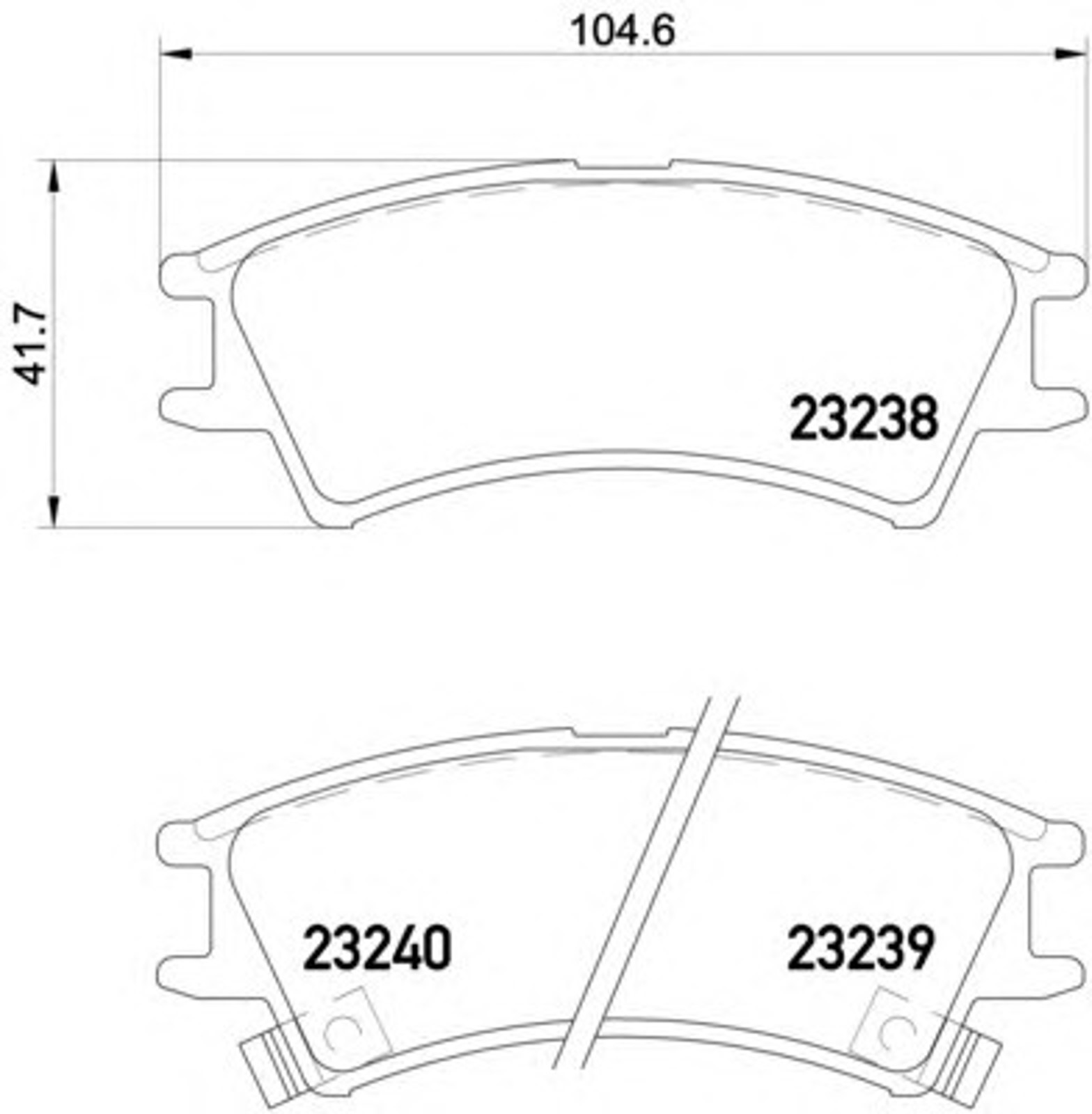 Колодки тормозные дисковые HELLA/BEHR/PAGID T3096