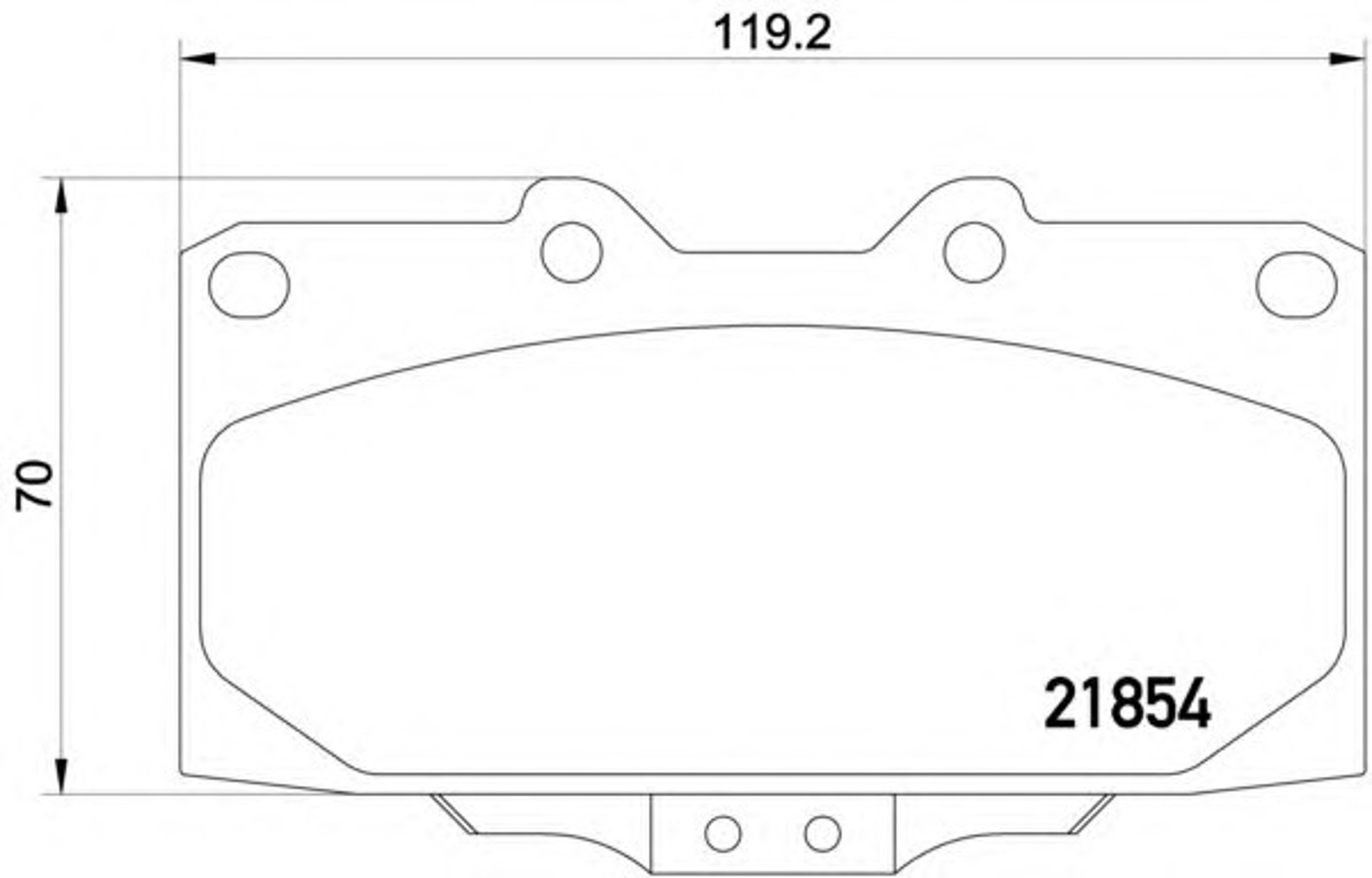Колодки тормозные дисковые HELLA/BEHR/PAGID T3116