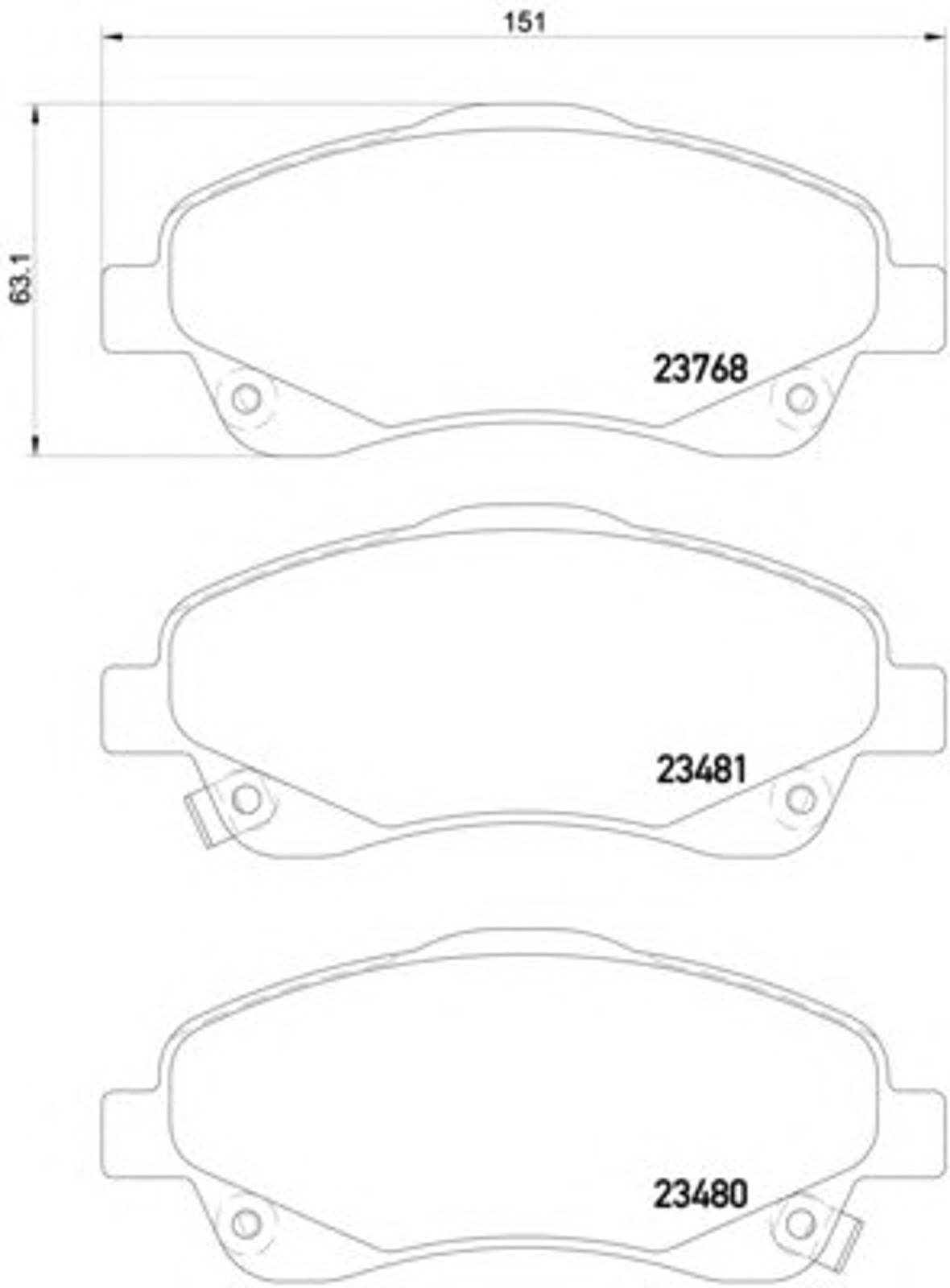 Колодки тормозные дисковые HELLA/BEHR/PAGID T3129