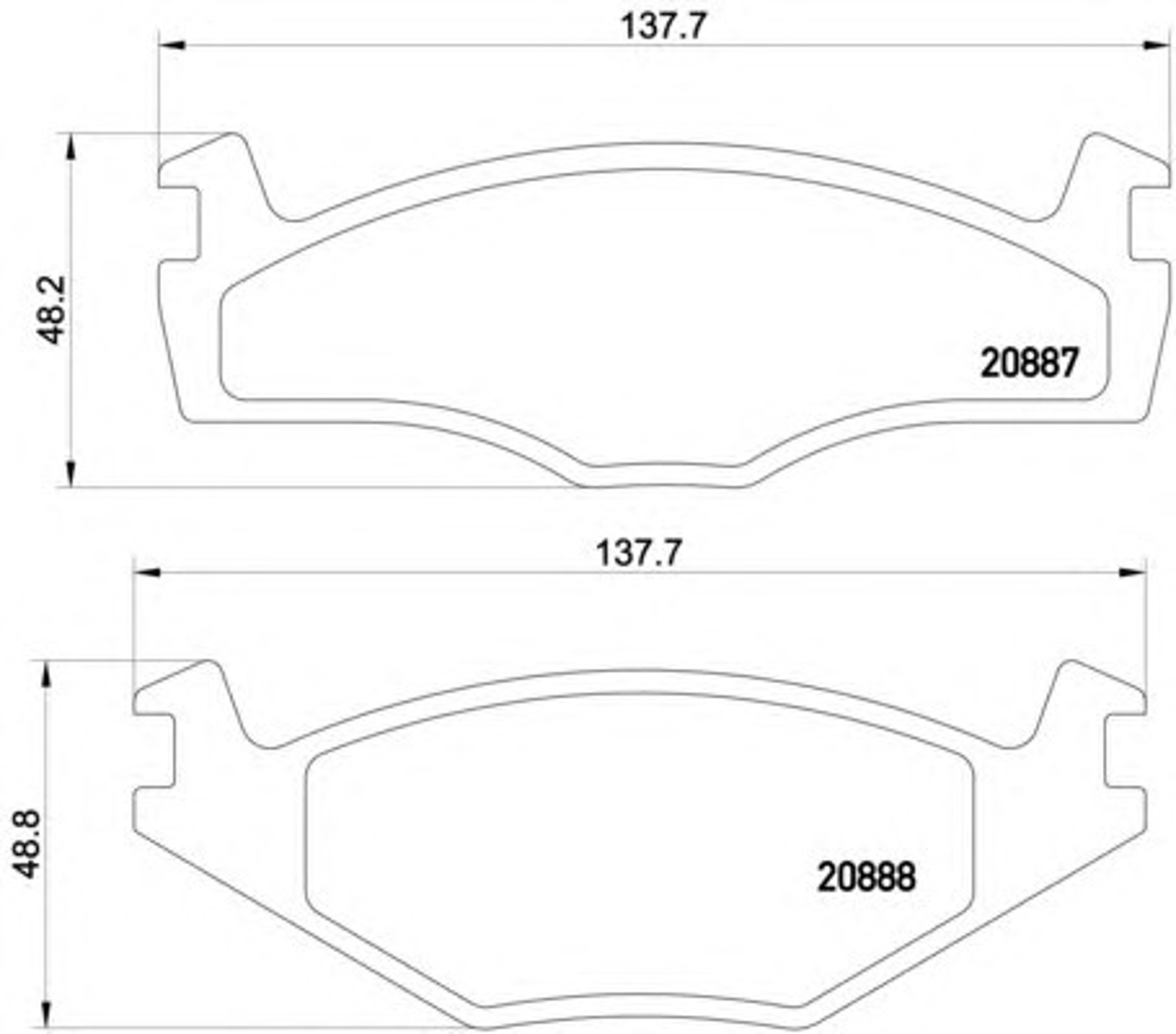 T4151 PAGID Колодки тормозные дисковые