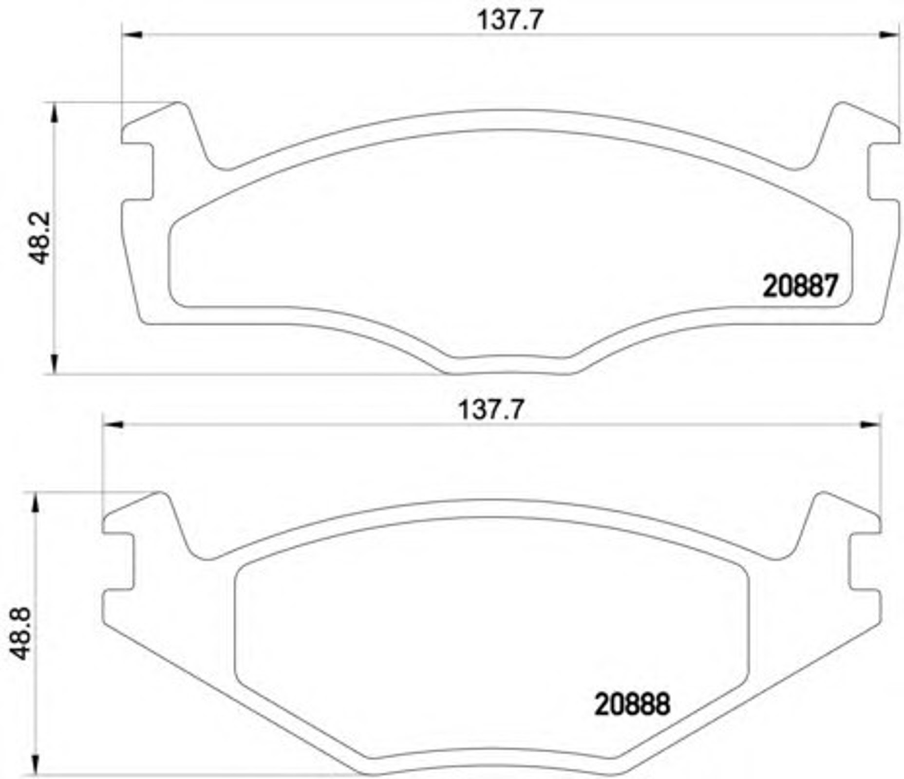 Колодки тормозные дисковые HELLA/BEHR/PAGID T4154