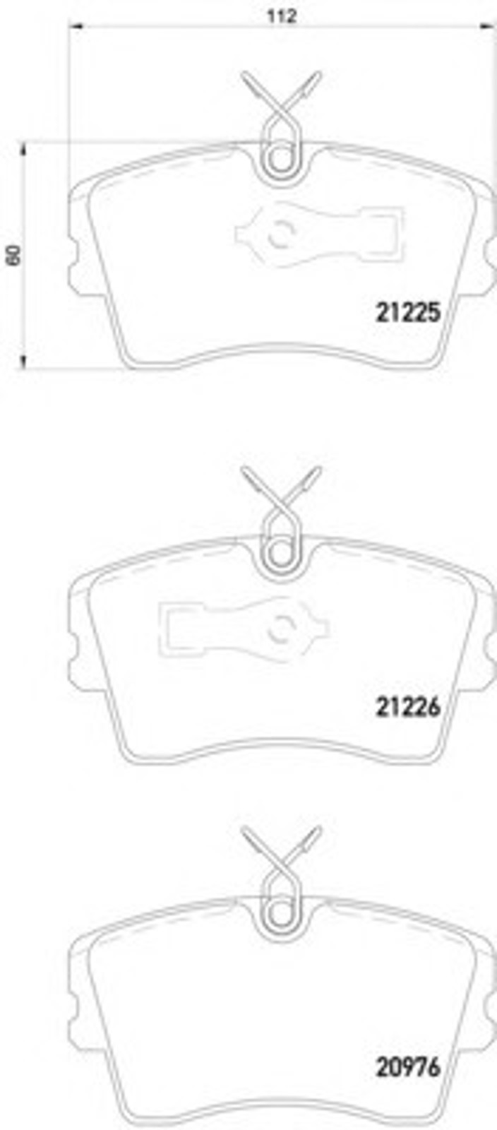 Колодки тормозные дисковые HELLA/BEHR/PAGID T5041