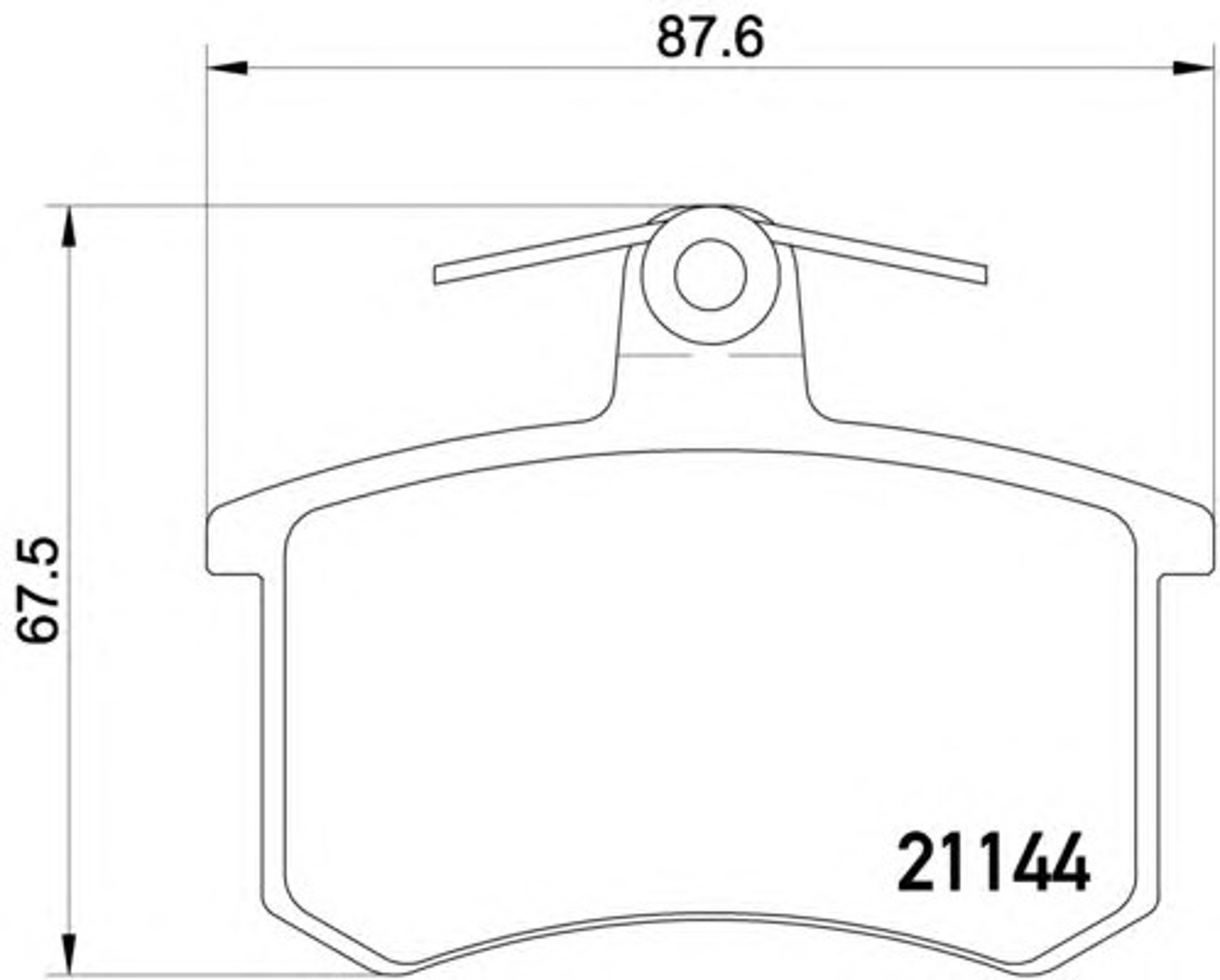 Колодки тормозные дисковые HELLA/BEHR/PAGID T5056