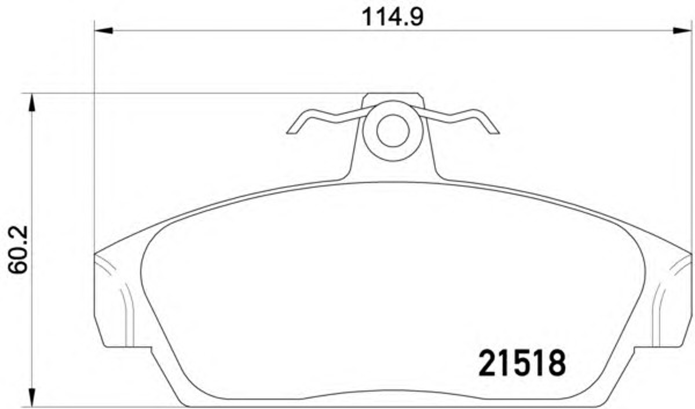 Колодки тормозные дисковые HELLA/BEHR/PAGID T5073