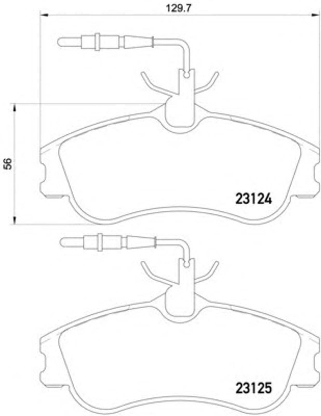 T5099 PAGID Колодки тормозные дисковые