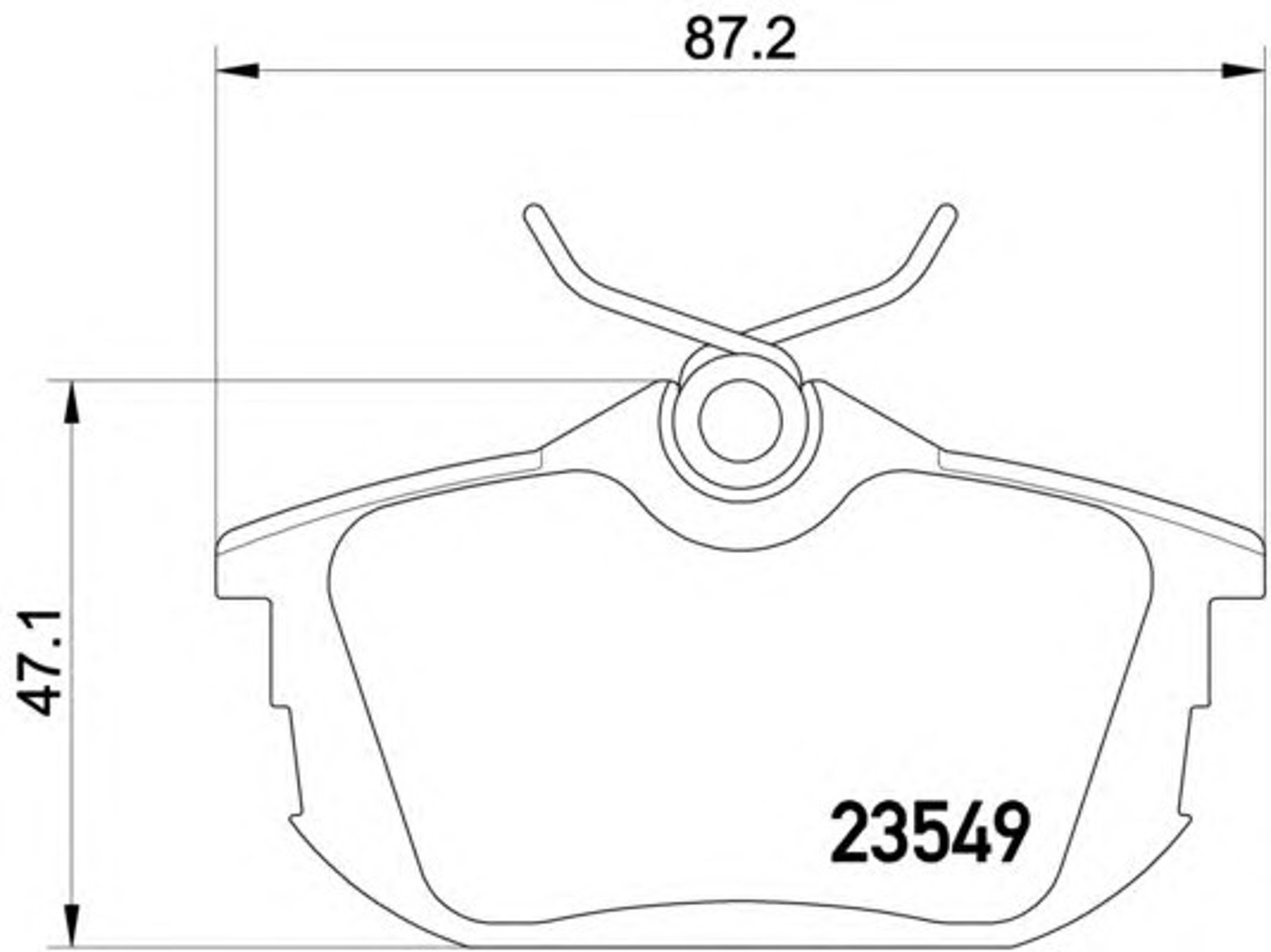 Колодки тормозные дисковые HELLA/BEHR/PAGID T5100