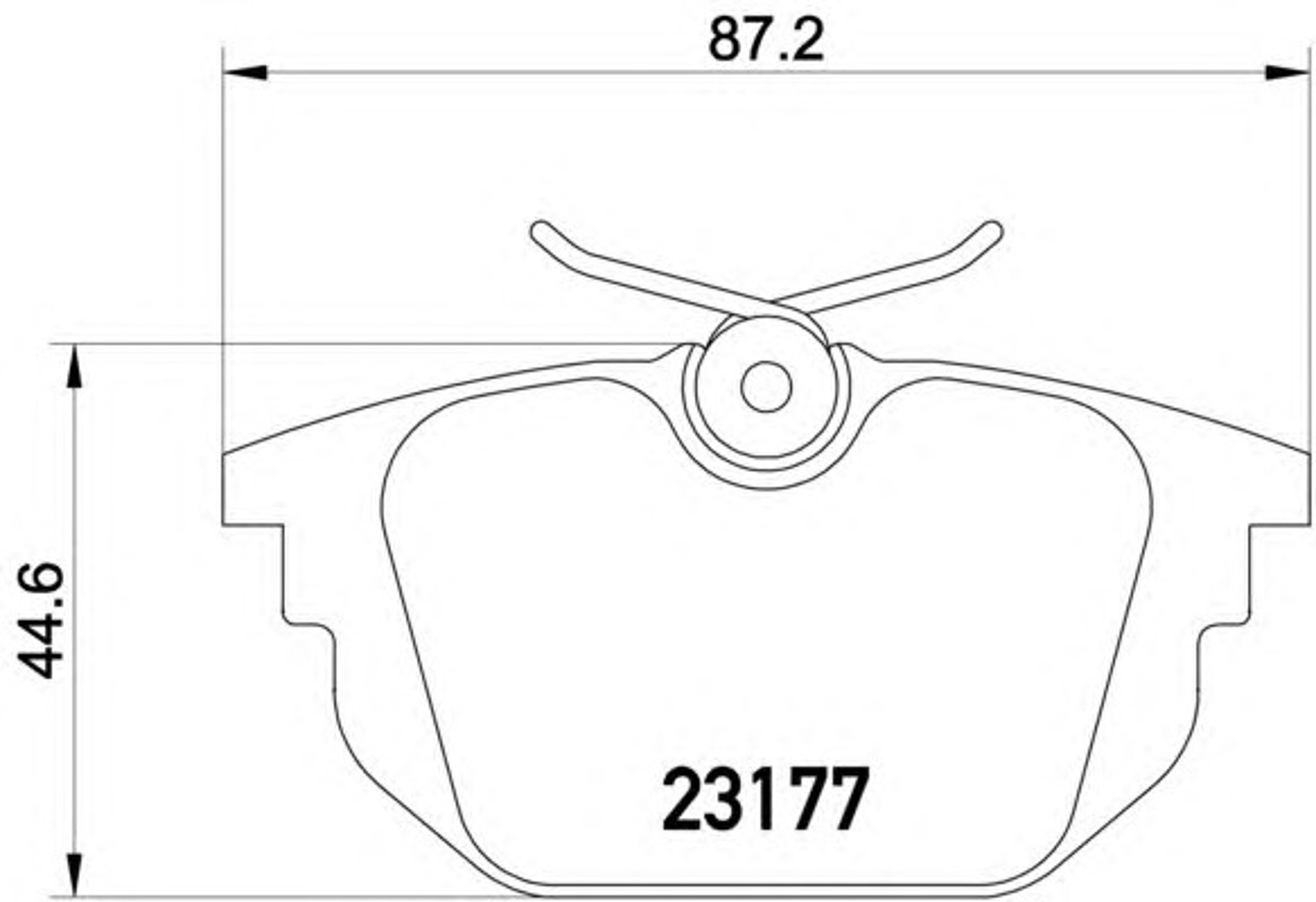 T5114 PAGID Колодки тормозные дисковые