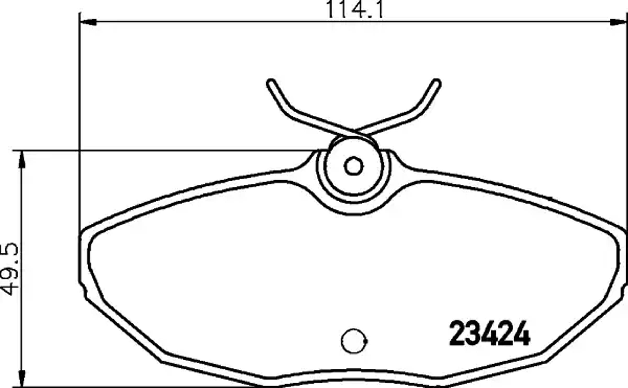 Колодки тормозные дисковые HELLA/BEHR/PAGID T5133