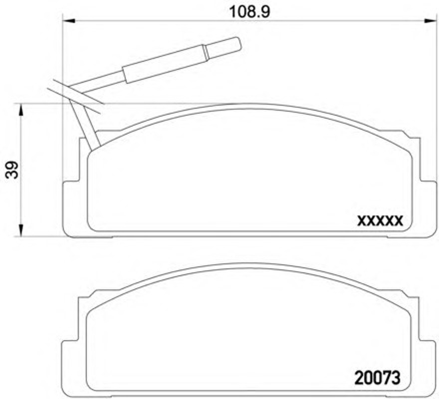 T6025 PAGID Колодки тормозные дисковые