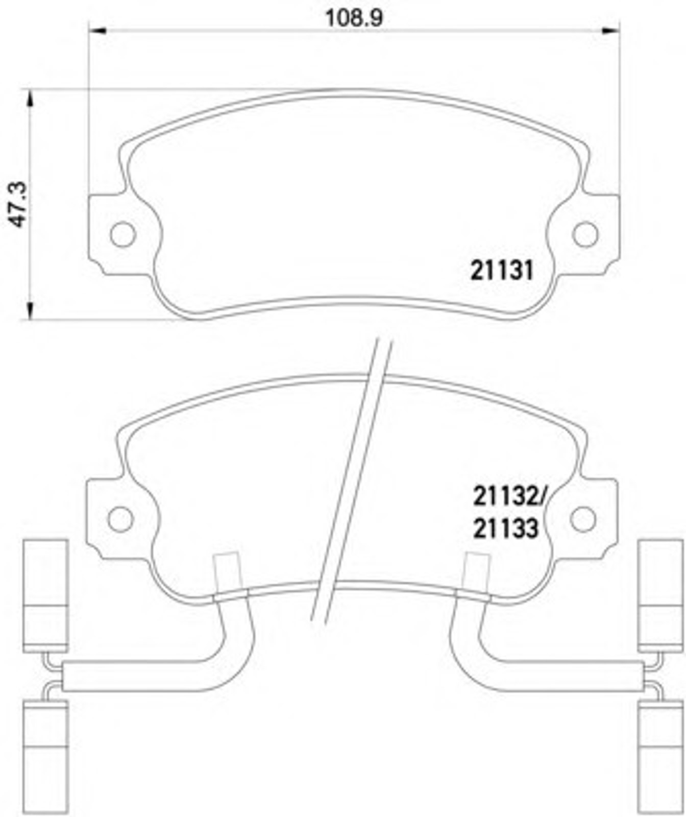 T6062 PAGID Колодки тормозные дисковые