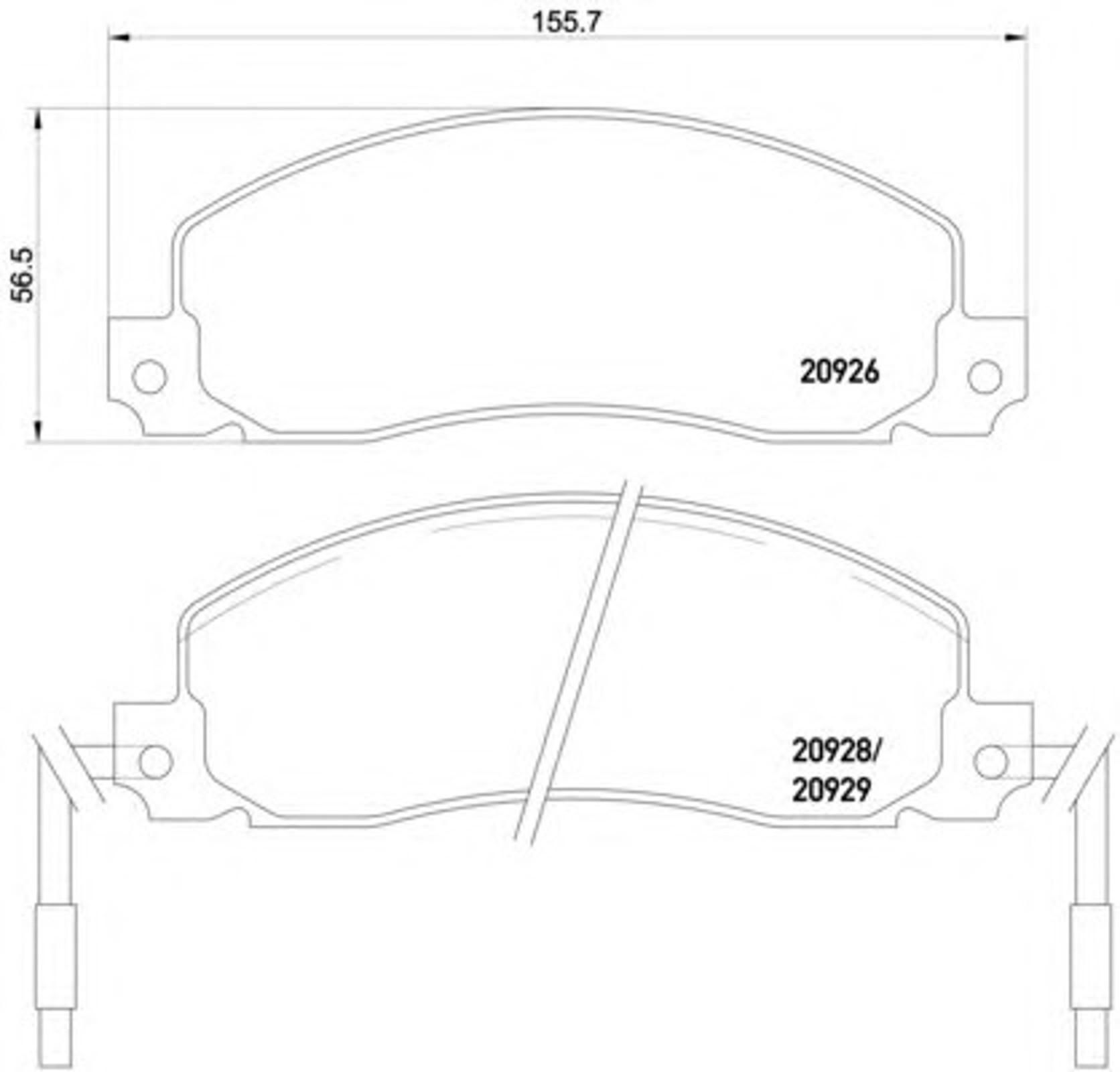 Колодки тормозные дисковые HELLA/BEHR/PAGID T9000