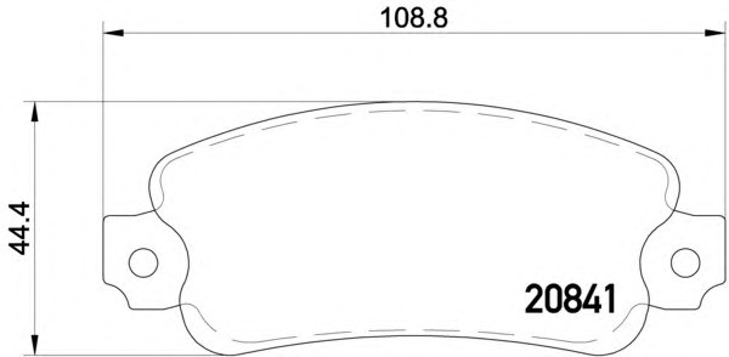 Колодки тормозные дисковые HELLA/BEHR/PAGID T9009