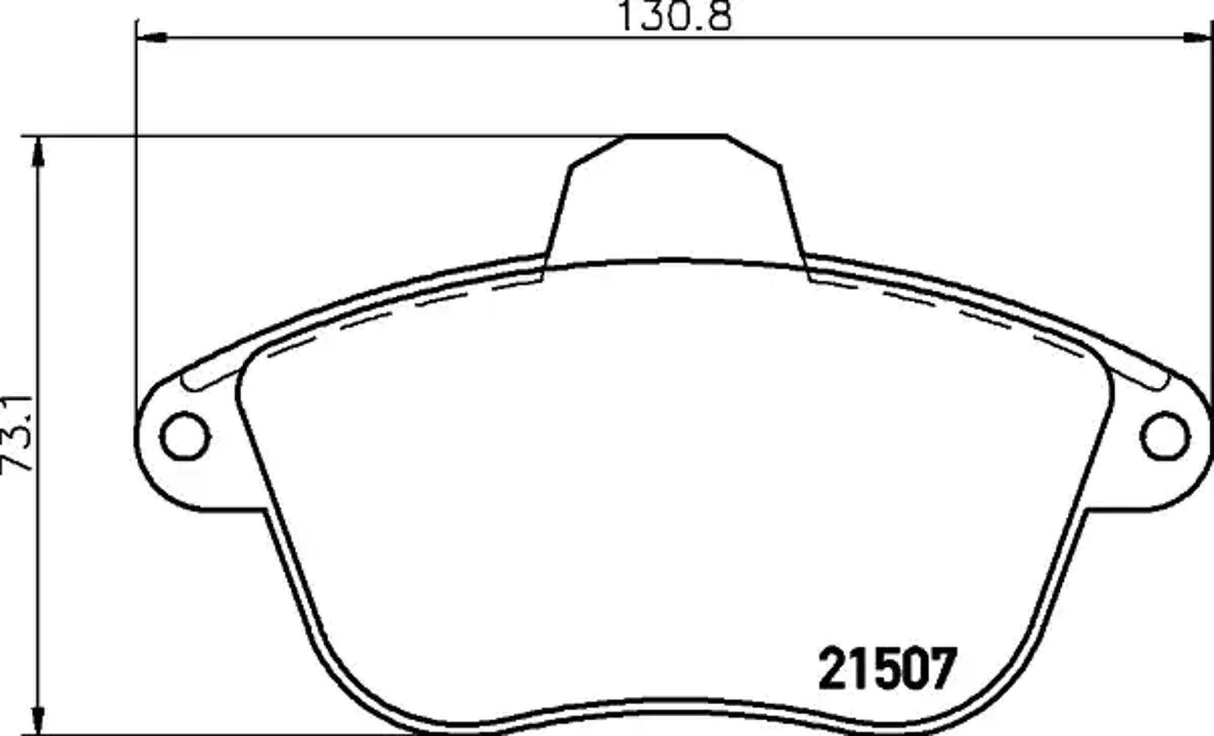 T9018 PAGID Колодки тормозные дисковые