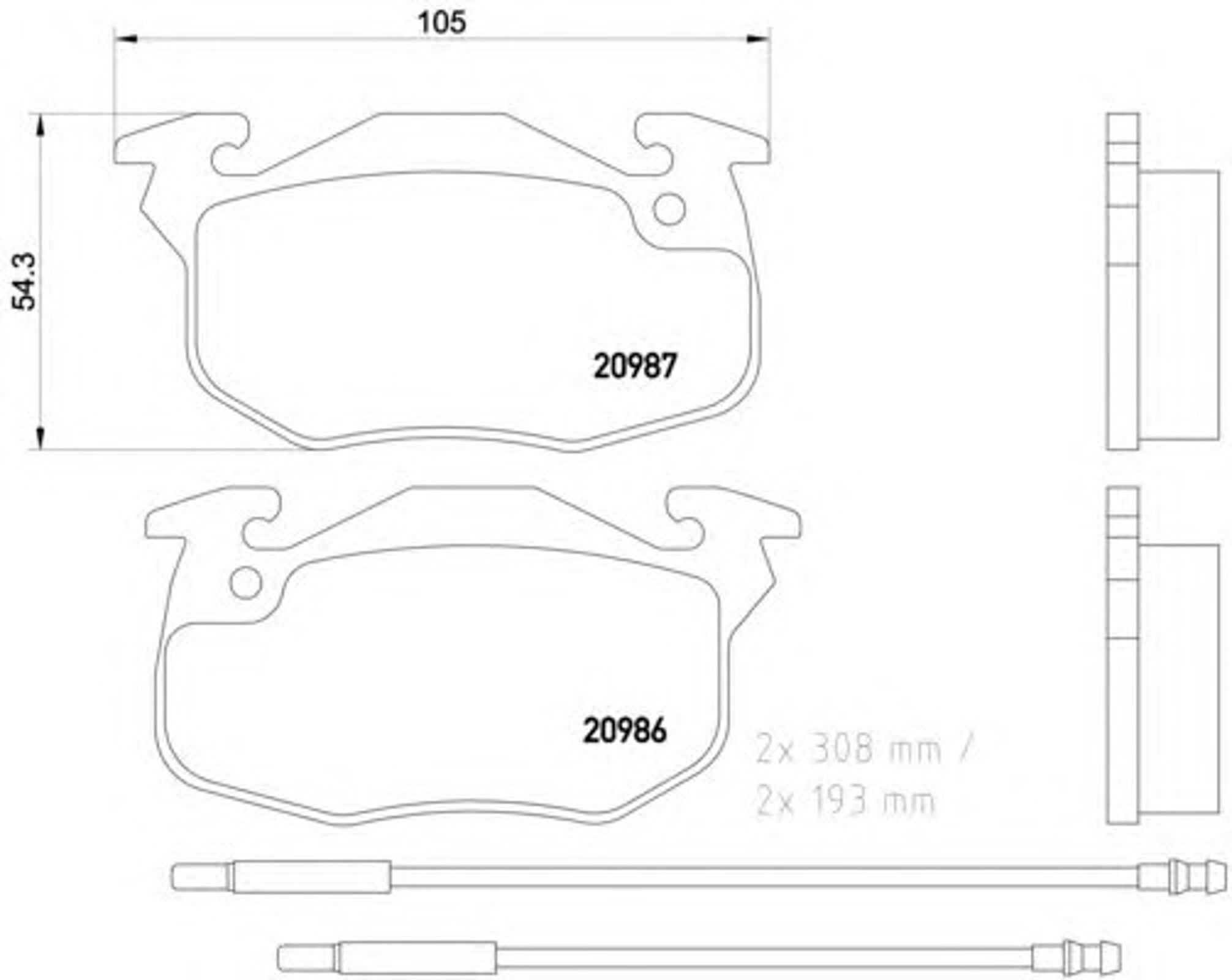 Колодки тормозные дисковые HELLA/BEHR/PAGID T9029