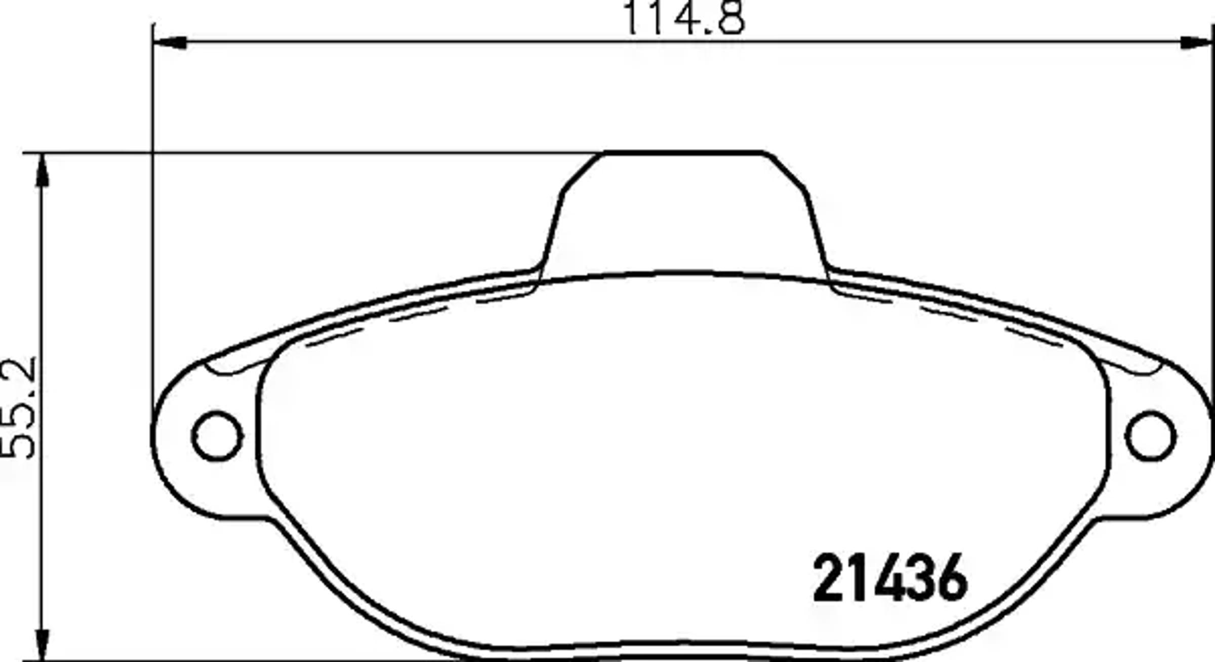 Колодки тормозные дисковые HELLA/BEHR/PAGID T9031
