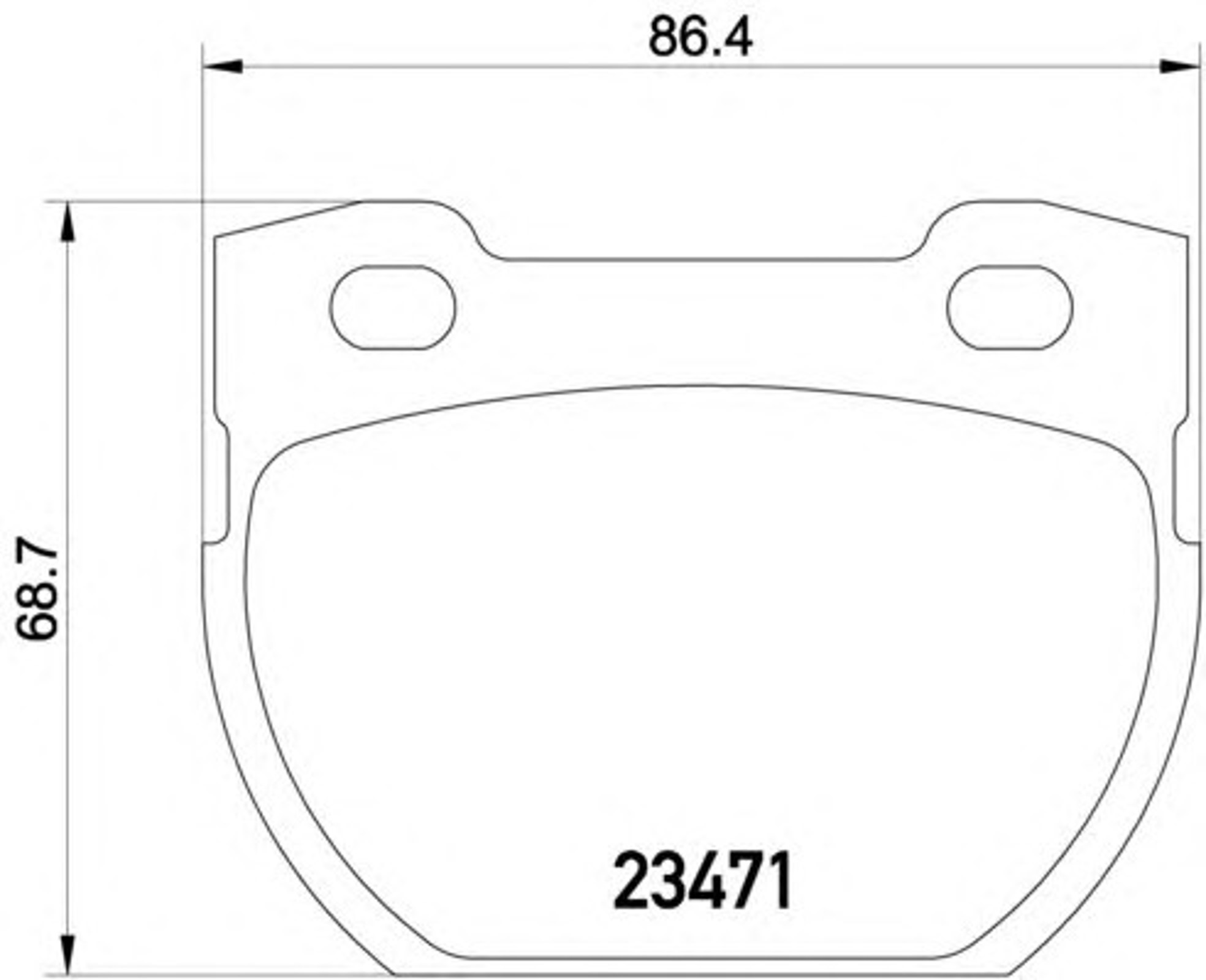 T9051 PAGID Колодки тормозные дисковые