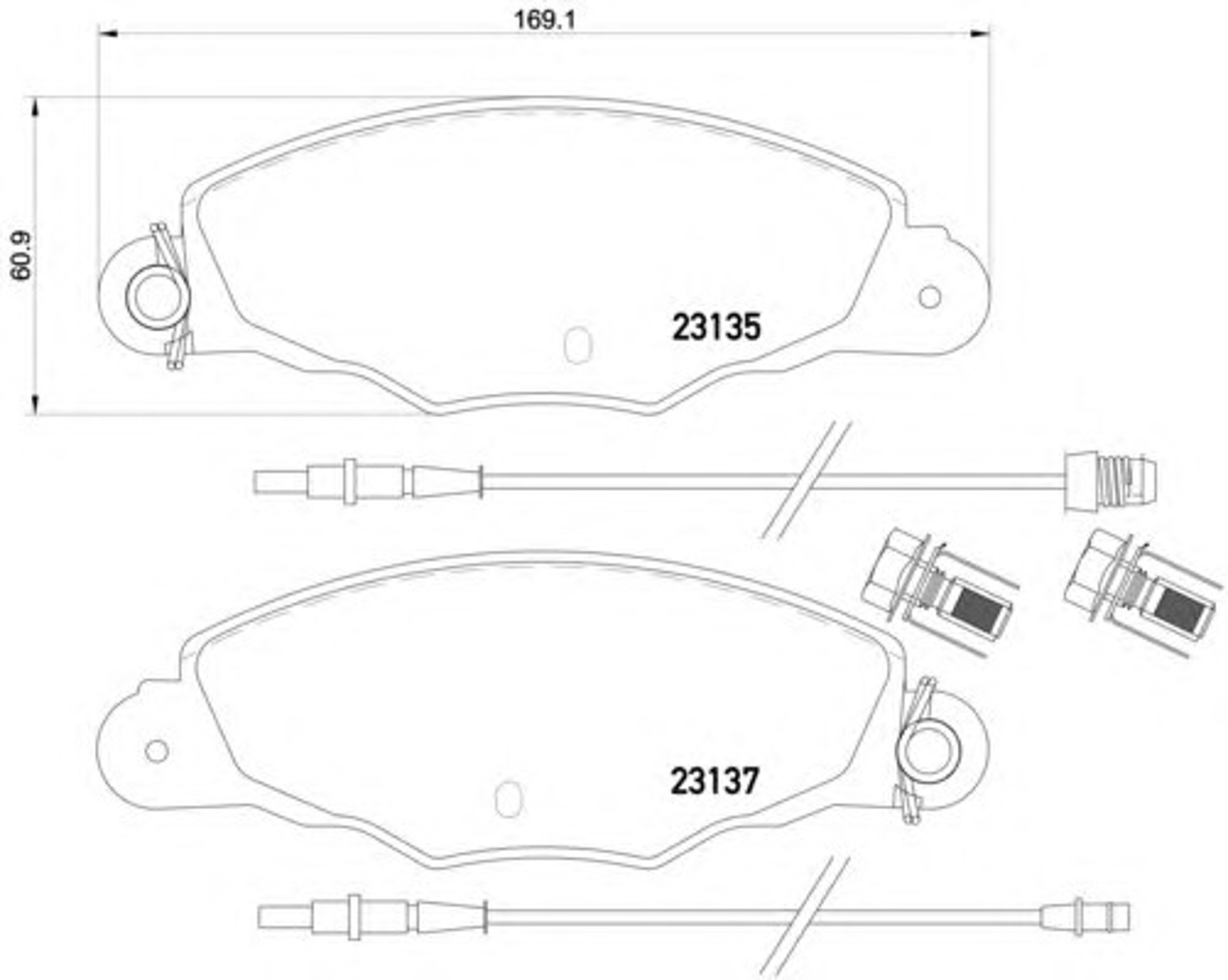 T9095 PAGID Колодки тормозные дисковые