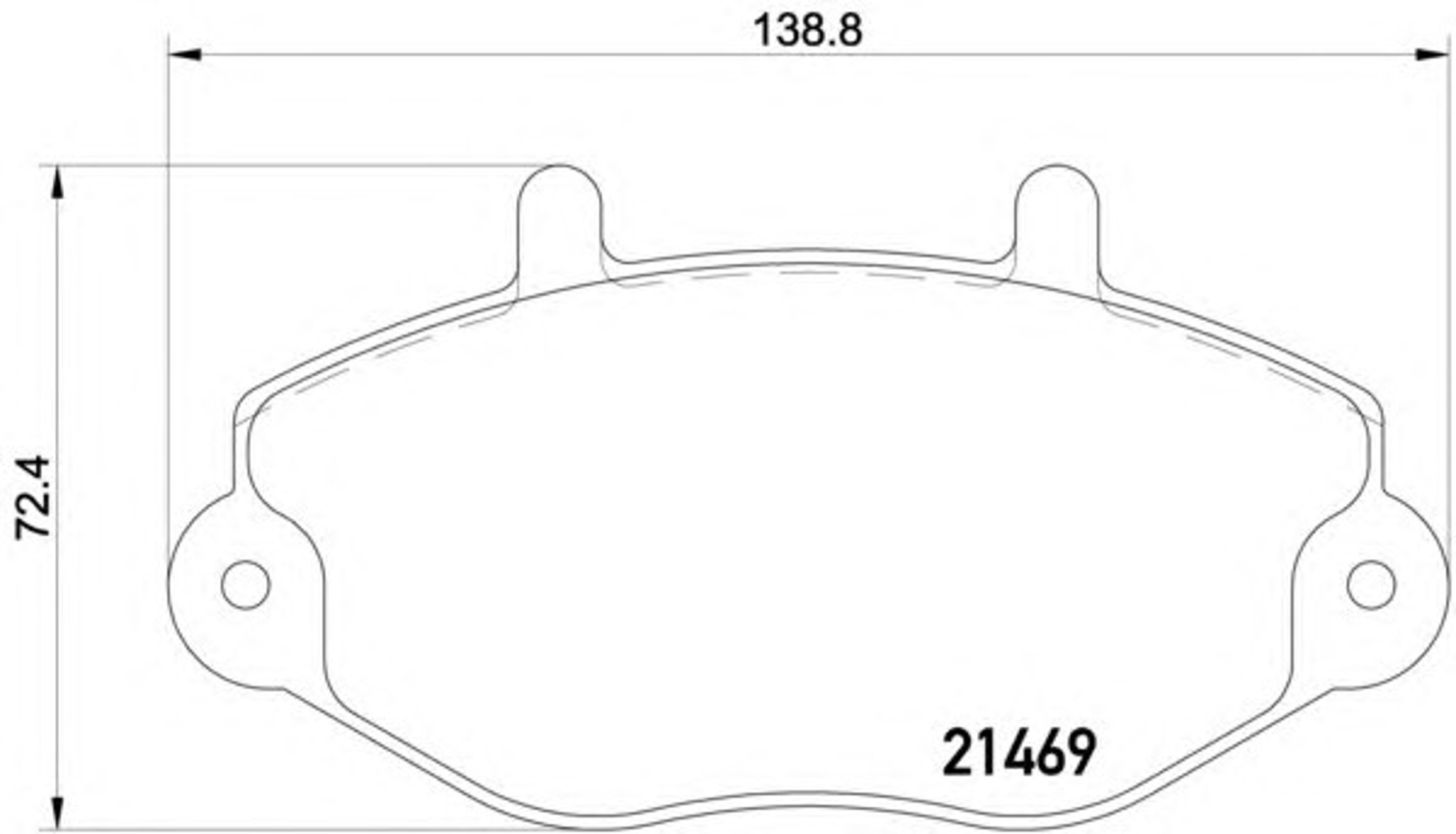 T9100 PAGID Колодки тормозные дисковые